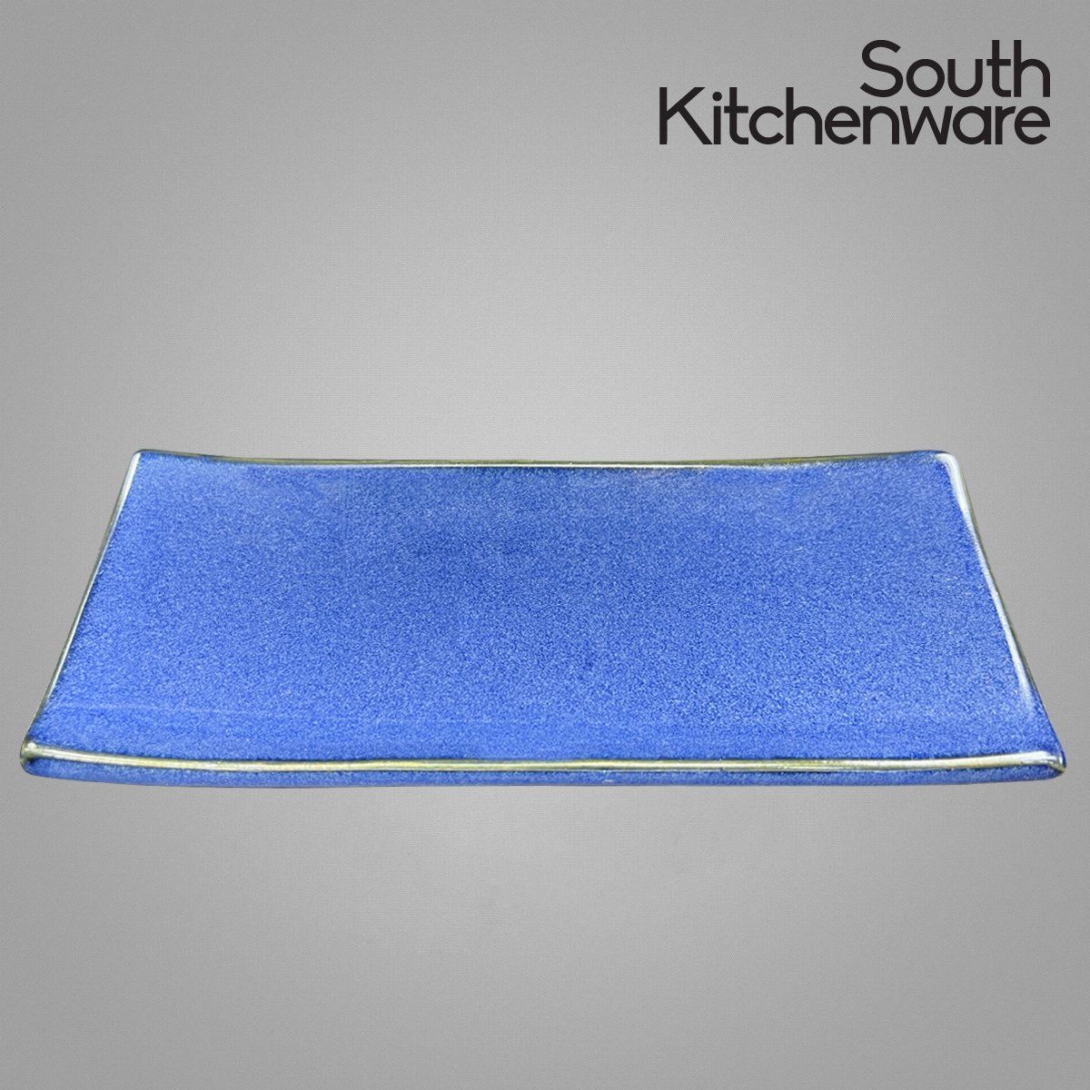 HN_KK BB_HF31 Dĩa sứ chữ nhật Cường Phát phong cách nhà hàng Nhật Bản đựng sushi, sashimi 22x9.3x2.3 cm