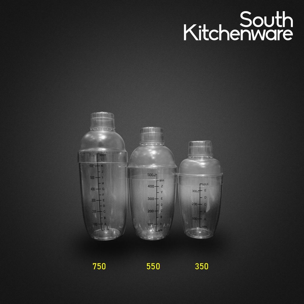 Bình Lắc 350ml Shaker nhựa Pha chế Trà Sữa , Cocktail , Cafe