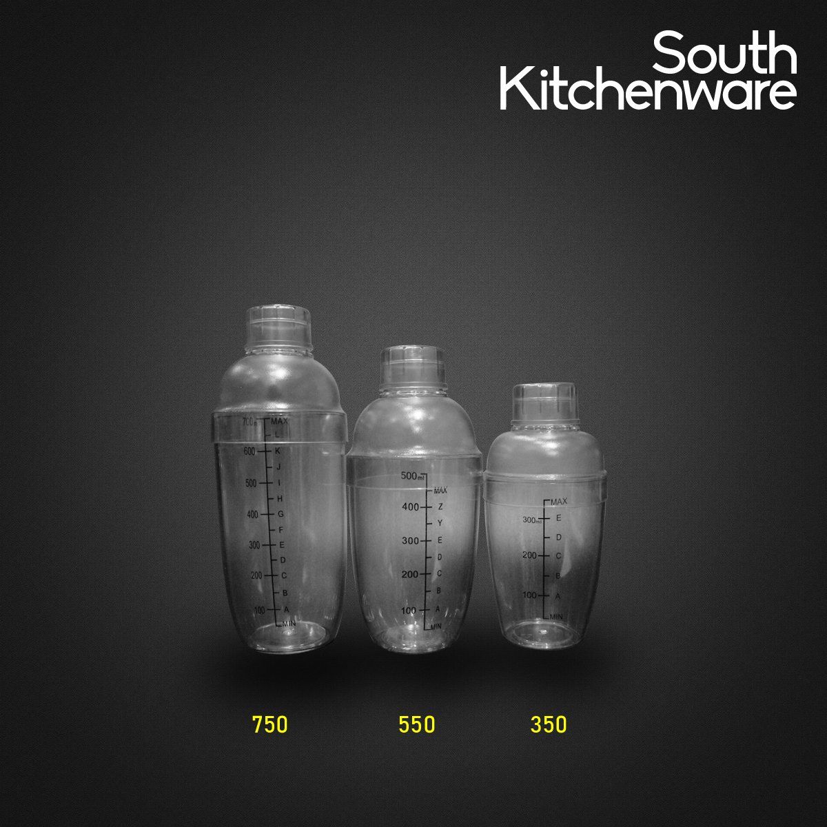 Bình Lắc 750ml Shaker nhựa Pha chế Trà Sữa , Cocktail , Cafe