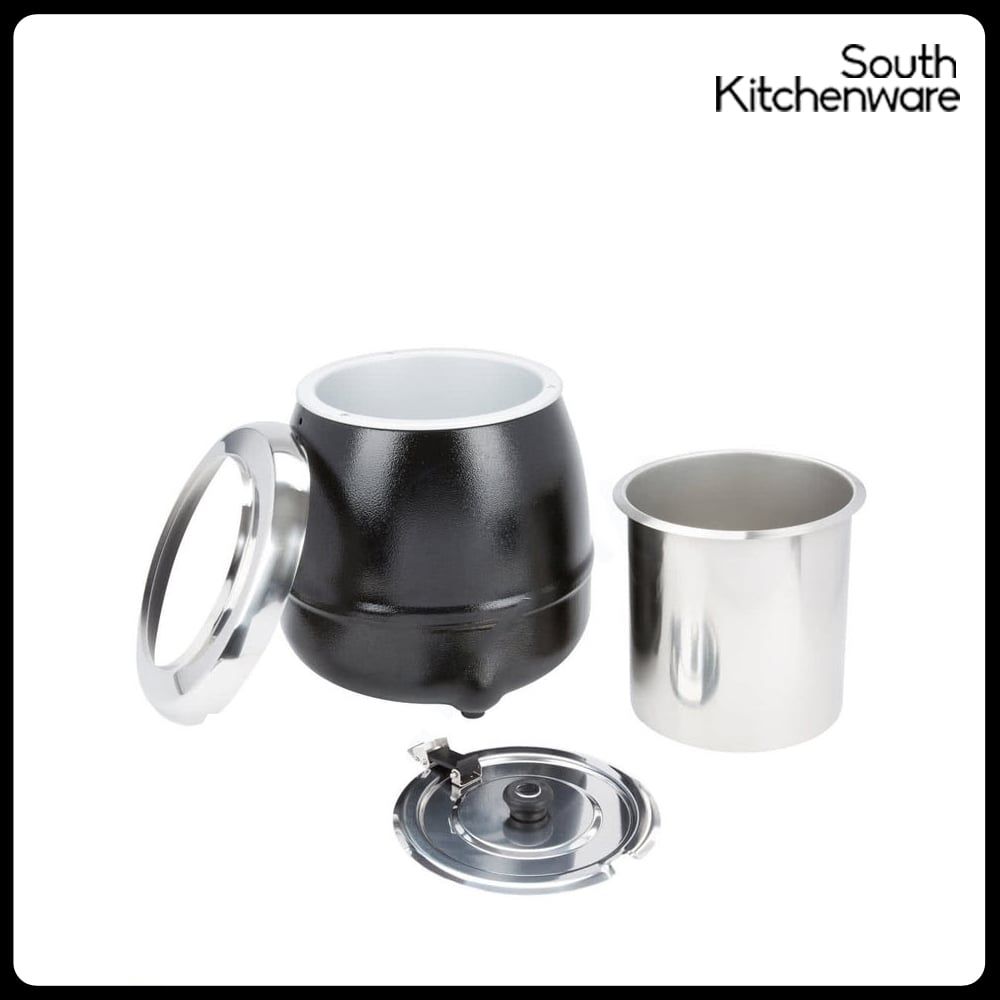 Nồi súp Inox điện đen