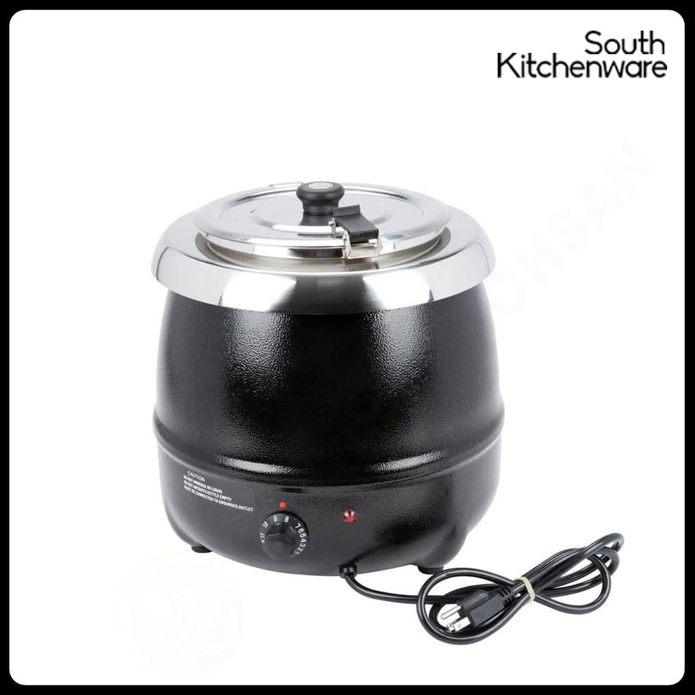 Nồi súp Inox điện đen