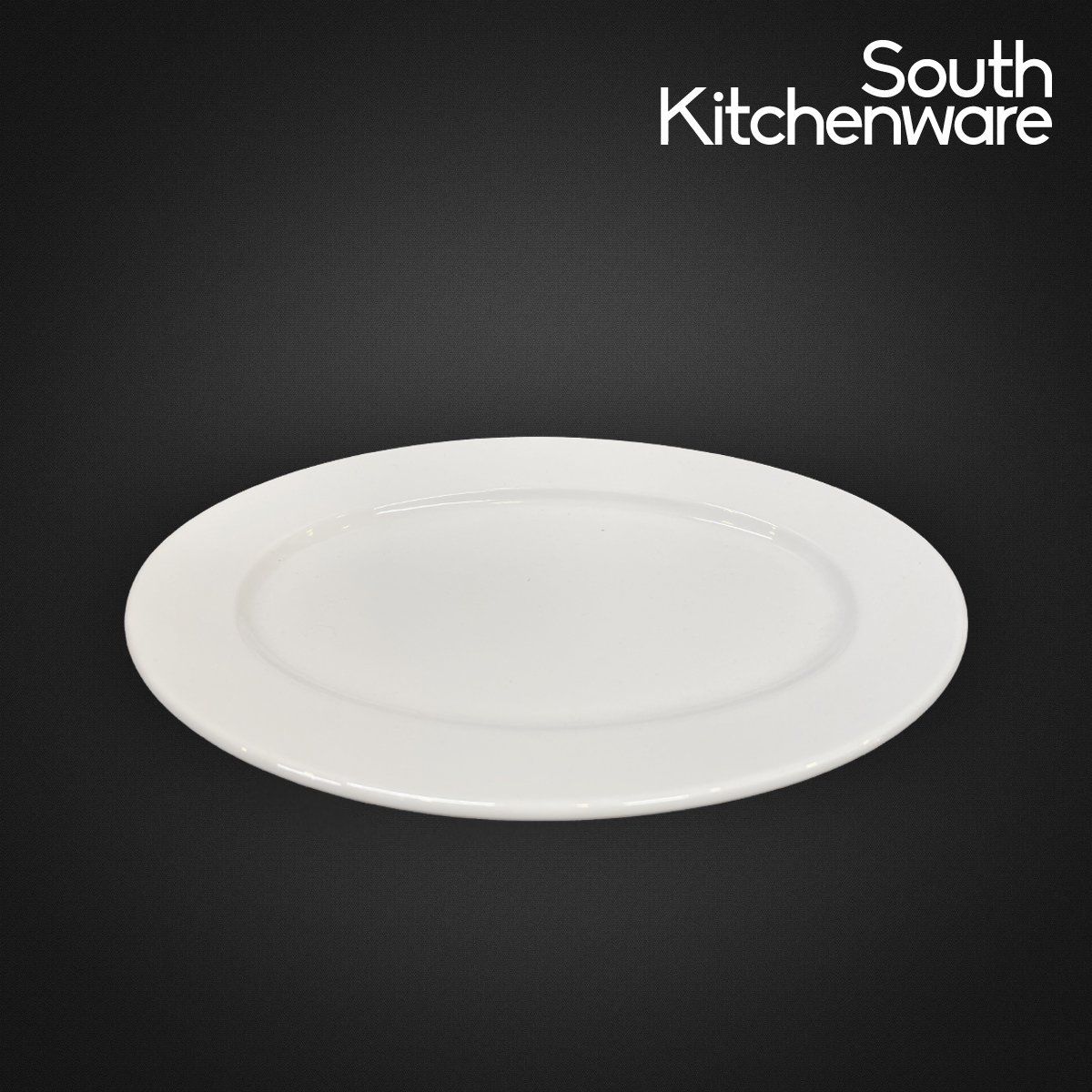 Dĩa sứ tráng men cao cấp dáng oval Jasmine Trắng Minh Long kích thước 21cm, 25cm, 28cn, 32cm, 37cm