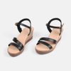 Sandal đế xuồng nữ da bò C39.ES005