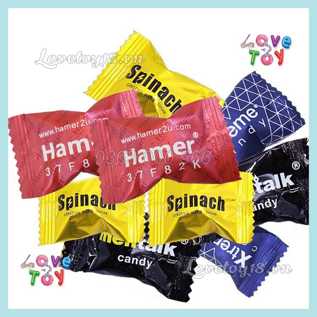 Thực phẩm chức năng Kẹo sâm Xtreme Candy 30 viên, tăng cường sinh lý nam giới