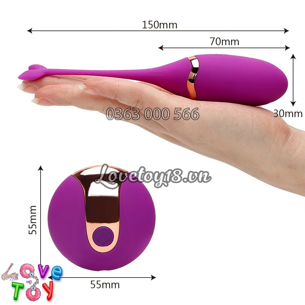 Trứng rung cá heo dolphin điều khiển từ xa nhiều chế độ