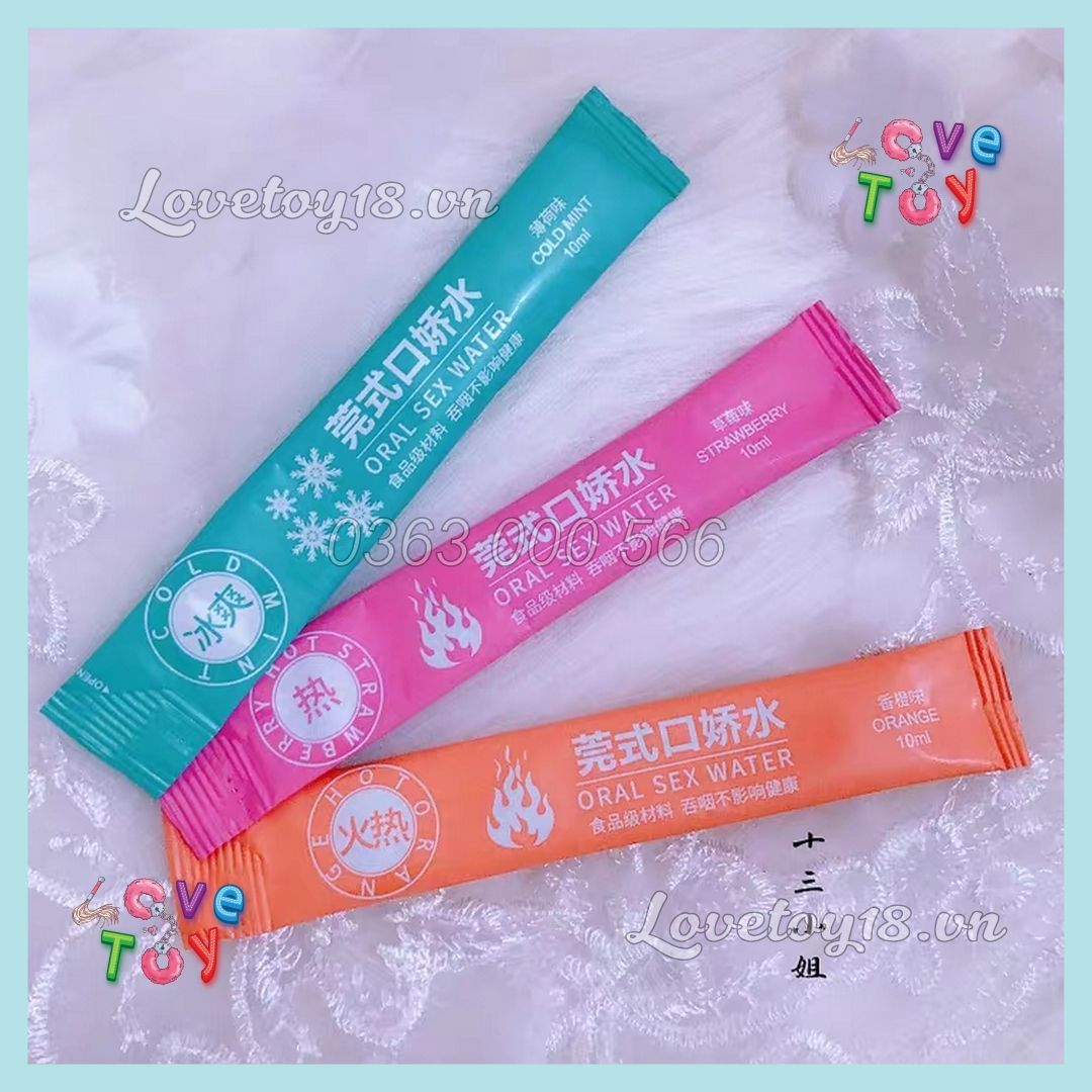 NƯỚC TÌNH YÊU BĂNG LỬA ORAL SEX WATER - NHẬT BẢN