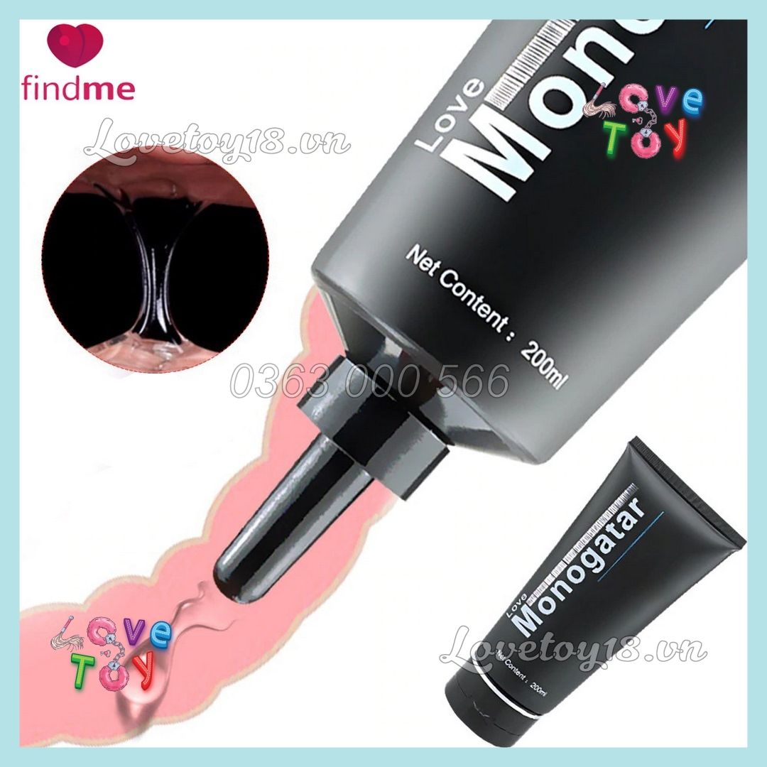 Gel Bôi Trơn Monogatari Black Dùng Để Quan Hệ Qua Môn Chính Hãng