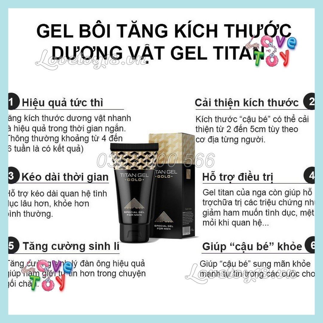 Titan Gold Giúp Cải Thiện Sinh Lý Nam Chính Hãng