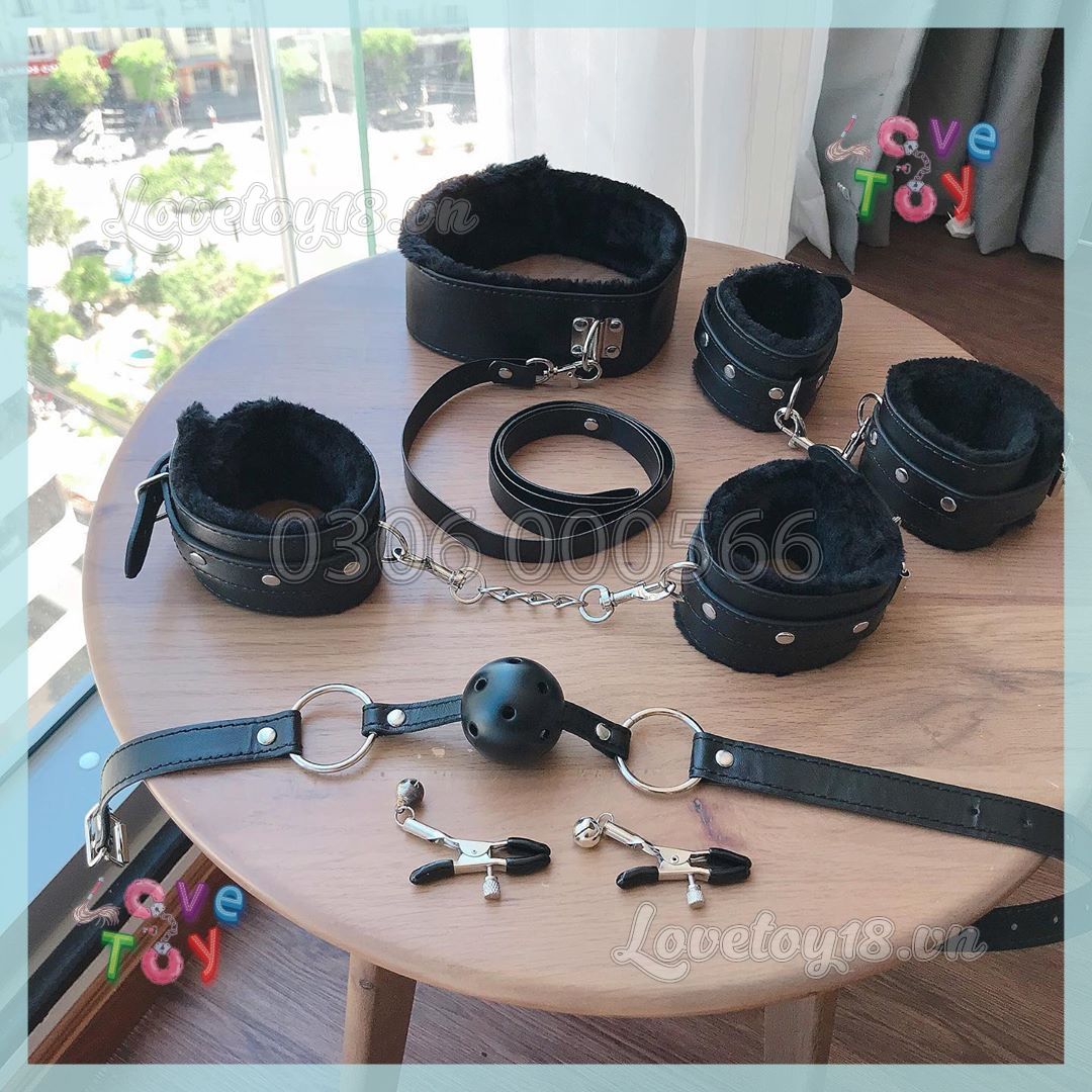 Set Bdsm Dụng Cụ Bạo Dâm 10 Món Cho Người Lớn