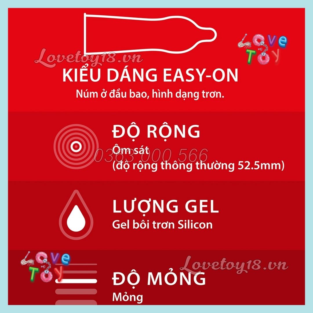 Bao Cao Su Durex Fetherlite Ultima Hộp 12 Cái