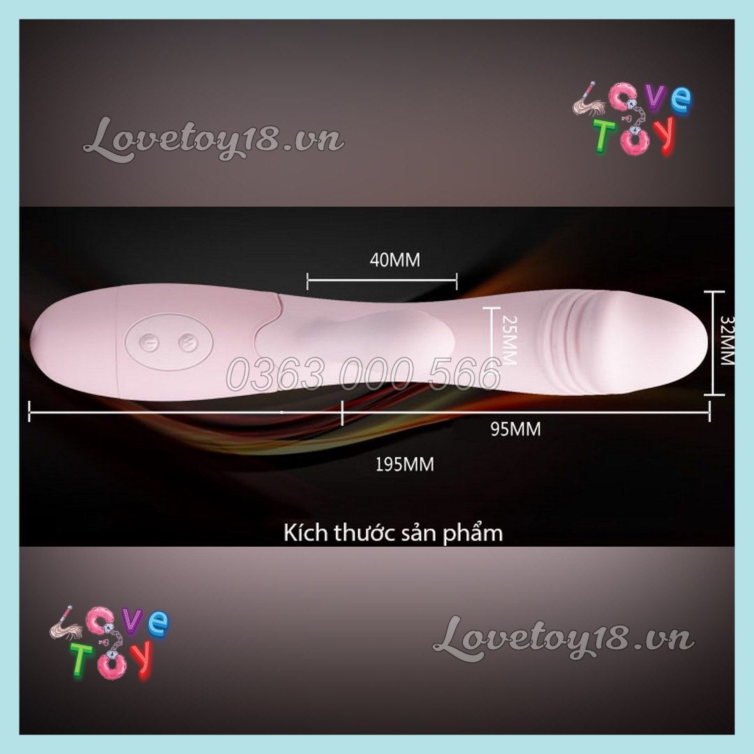 Dương Vật Giả Pretty Love Rung 30 Chế Độ Có Nhánh Massage Điểm G Và Xung Quanh Cô Bé