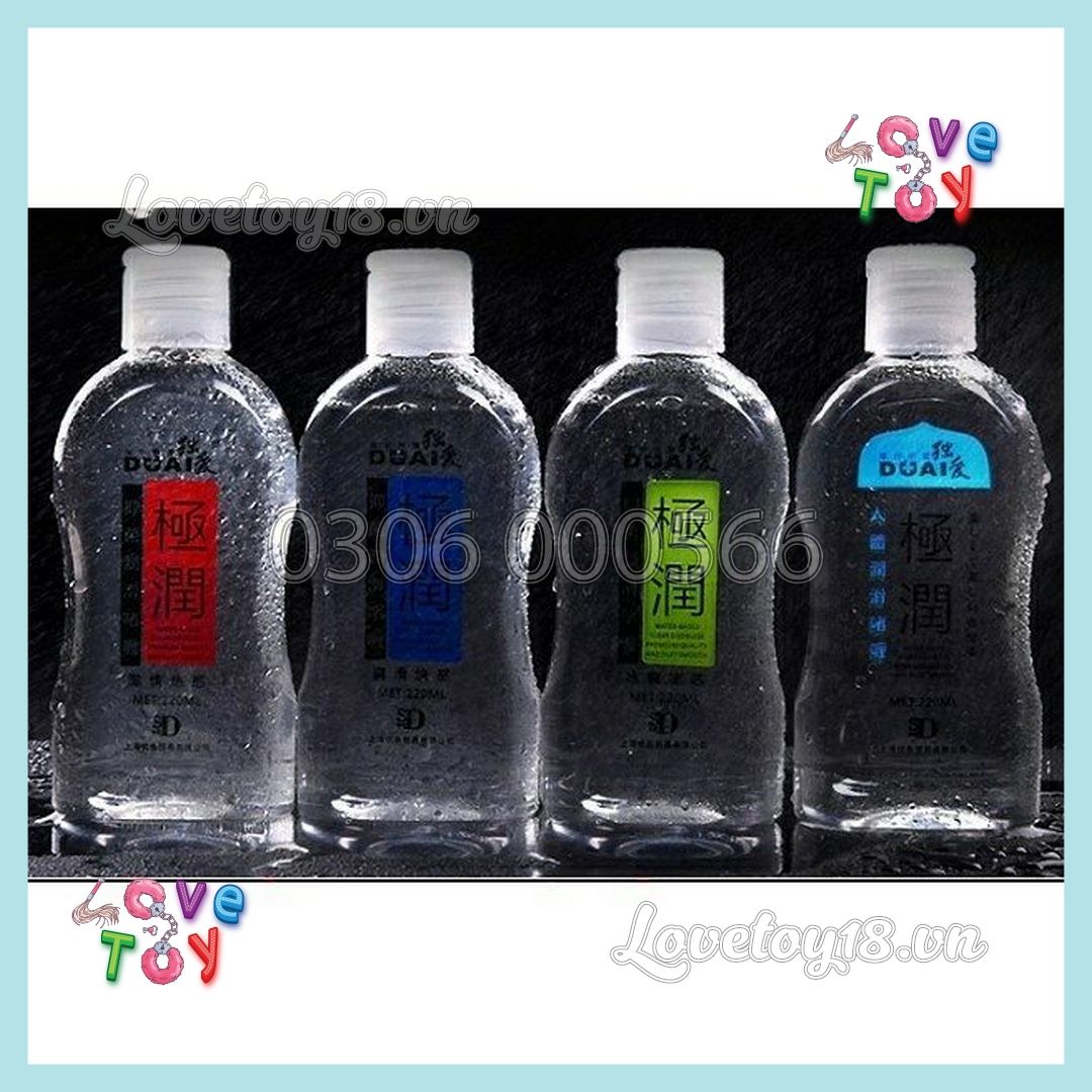 Gel Bôi Trơn Gốc Nước Dual 220ML Chính Hãng An Toàn Tuyệt Đối