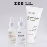  Bộ Sản Phẩm Sạch Sâu Ngừa Mụn Dưỡng Trắng Cho Da Hỗn Hợp Nhạy Cảm Amino Acid, Niacinamide, Mugwort | Zee Zee Skincare 