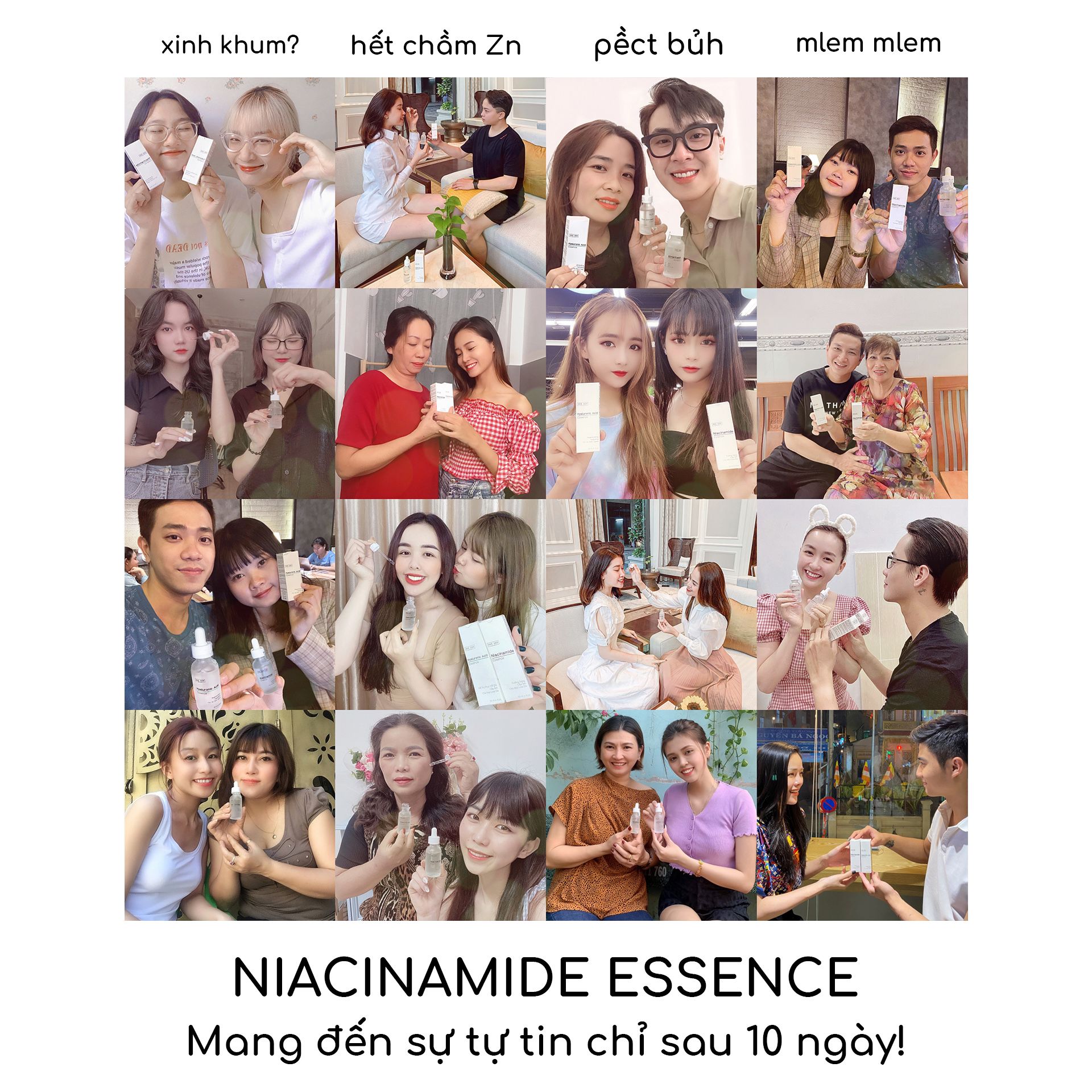 Tinh chất trẻ hóa phục hồi da Hyaluronic Acid Essence - ZEE ZEE skincare 30ml