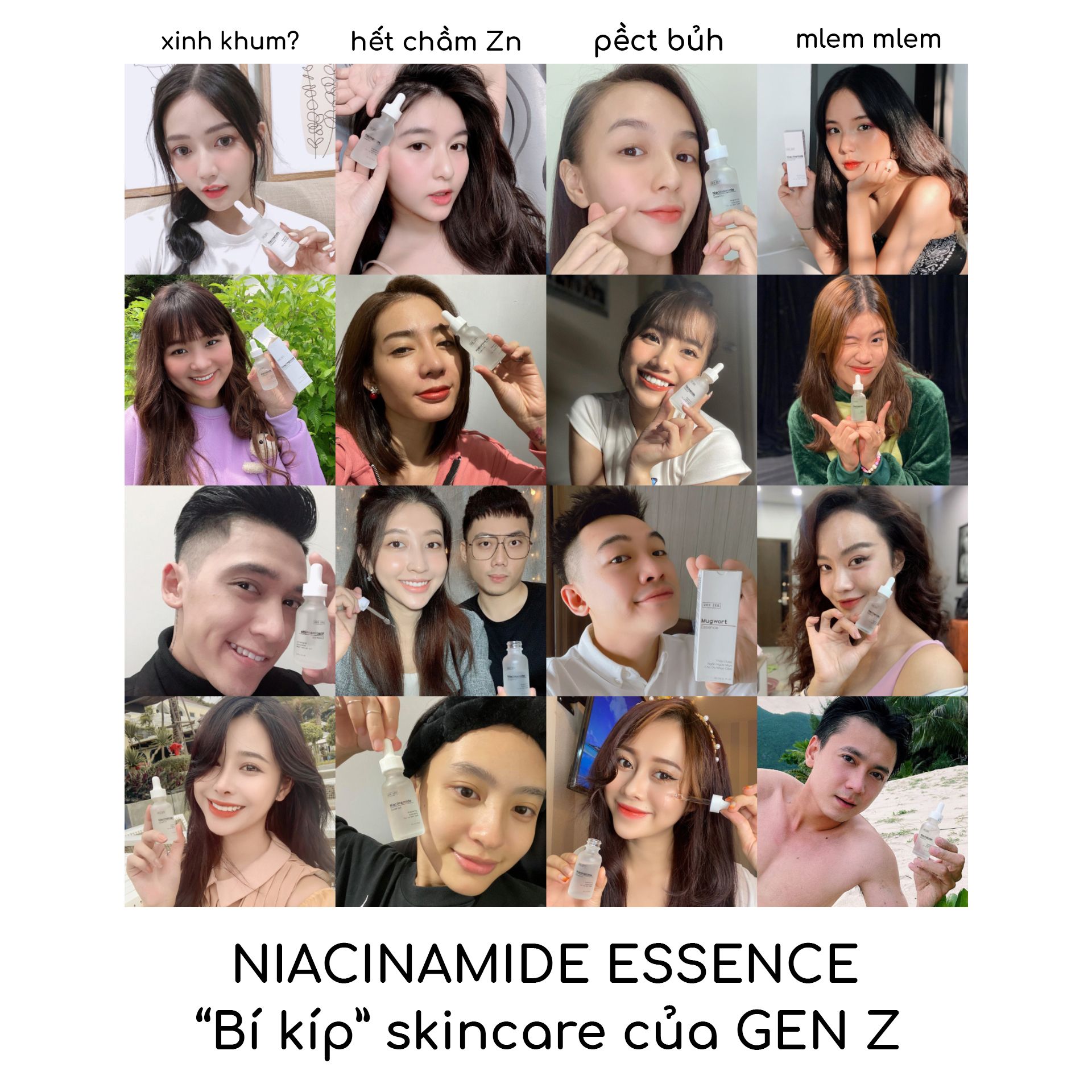Tinh chất trẻ hóa phục hồi da Hyaluronic Acid Essence - ZEE ZEE skincare 30ml
