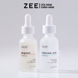  Bộ Đôi Hyaluronic Acid, Mugwort Essence ZEE ZEE Skincare - Tinh Chất Cấp Ẩm Phục Hồi, Ngừa Mụn Thâm Sẹo Rỗ 