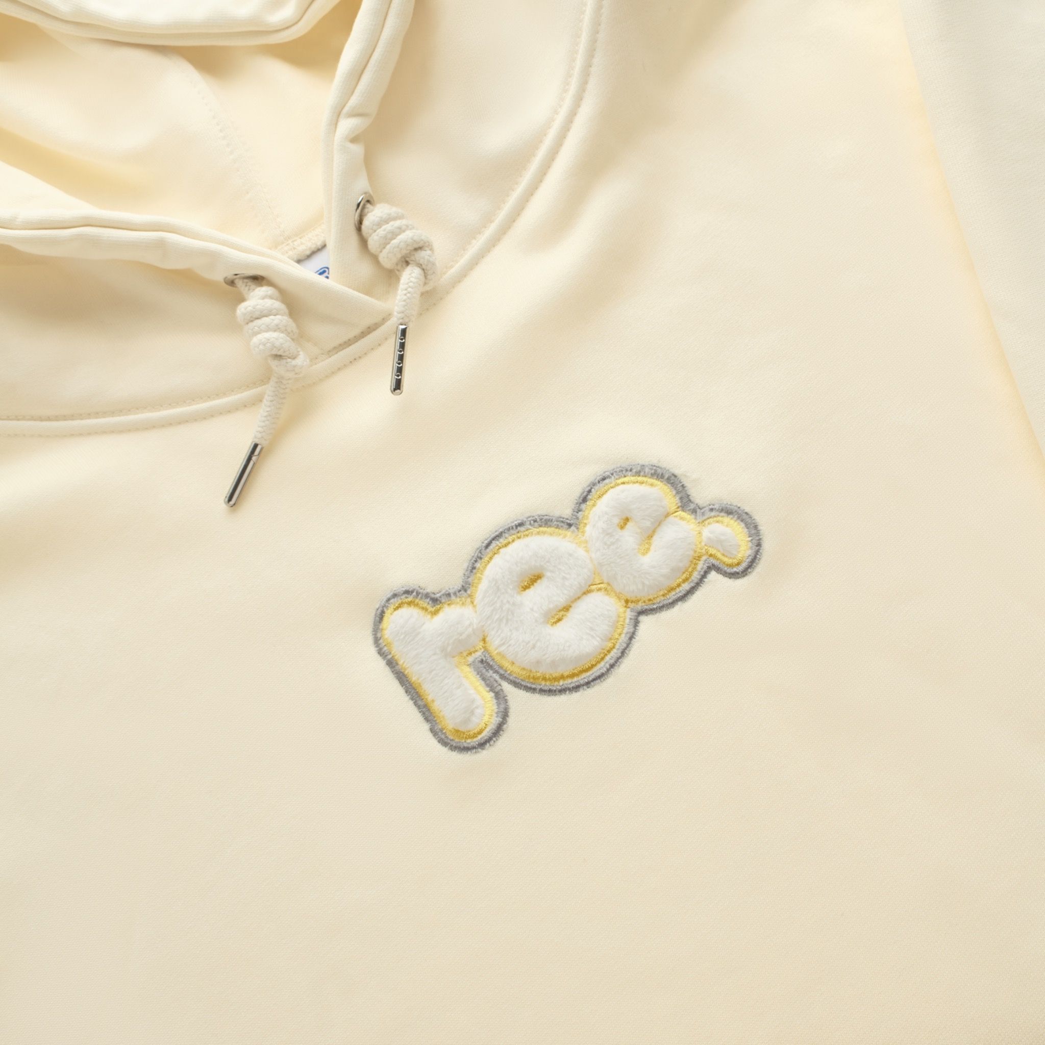 SPLASH INK HOODIE - CREAM