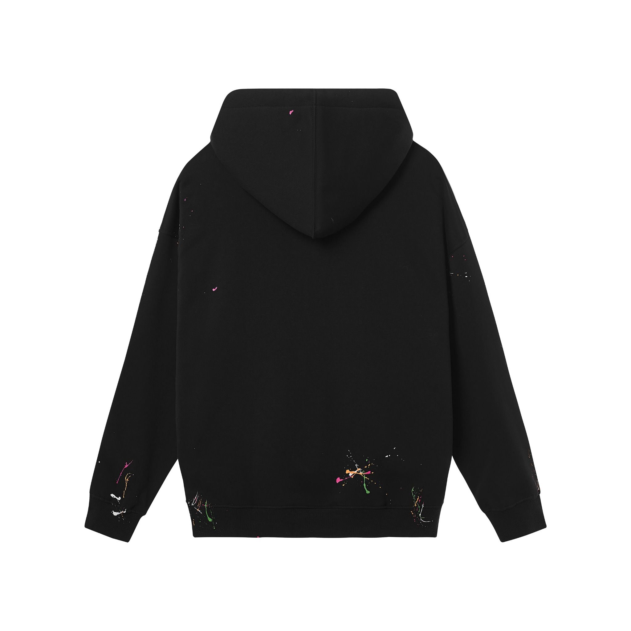 SPLASH INK HOODIE VER.1 - BLACK