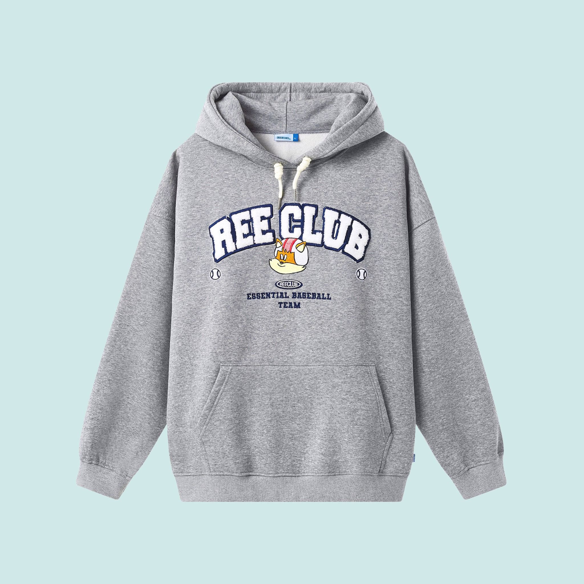 REE CLUB HOODIE - GREY