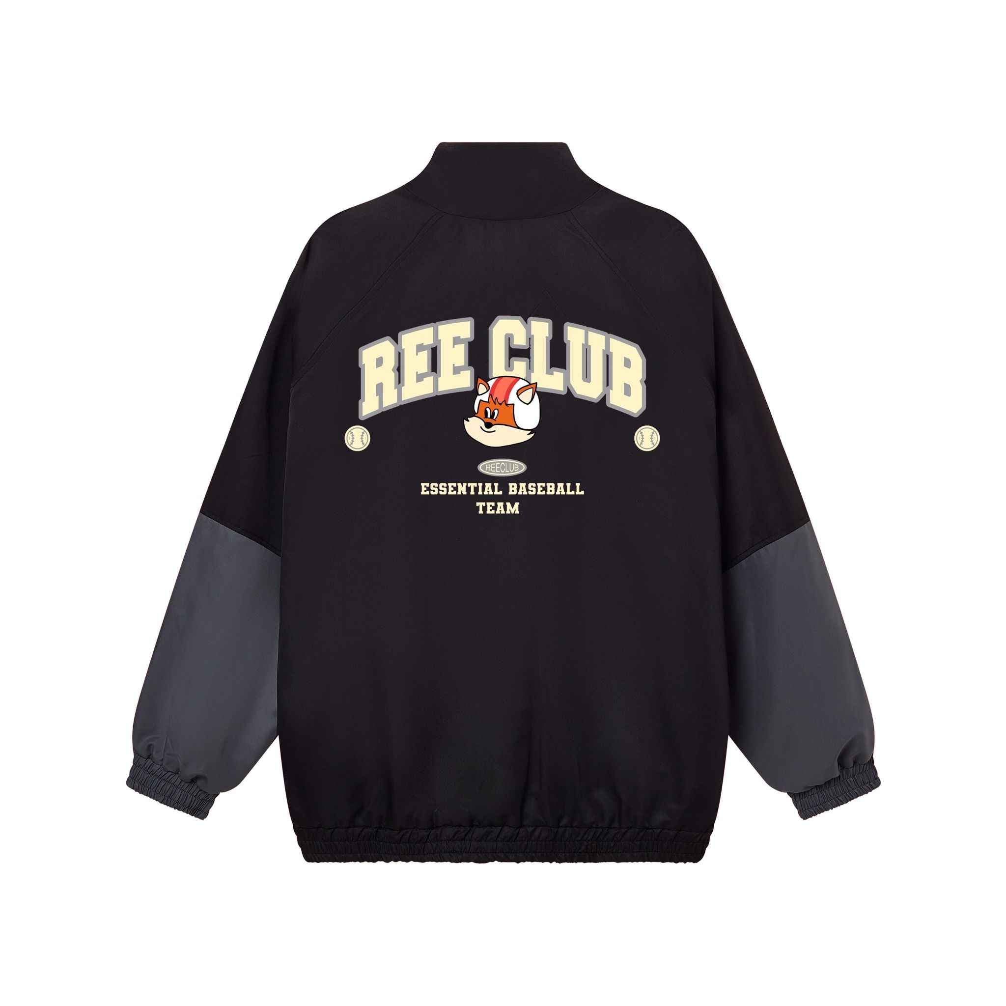 REE CLUB JACKET - BLACK