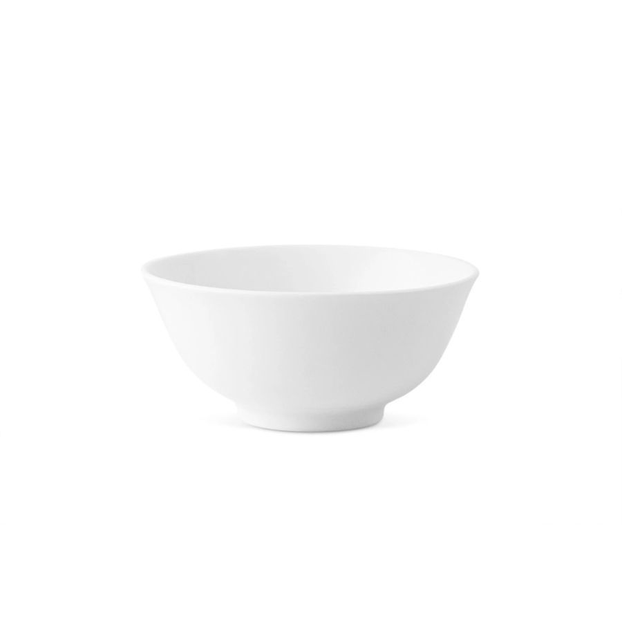 Bát cơm (chén cơm) 11,6cm dung tích 280ml sứ xương | Plain White 9990L - 50182A