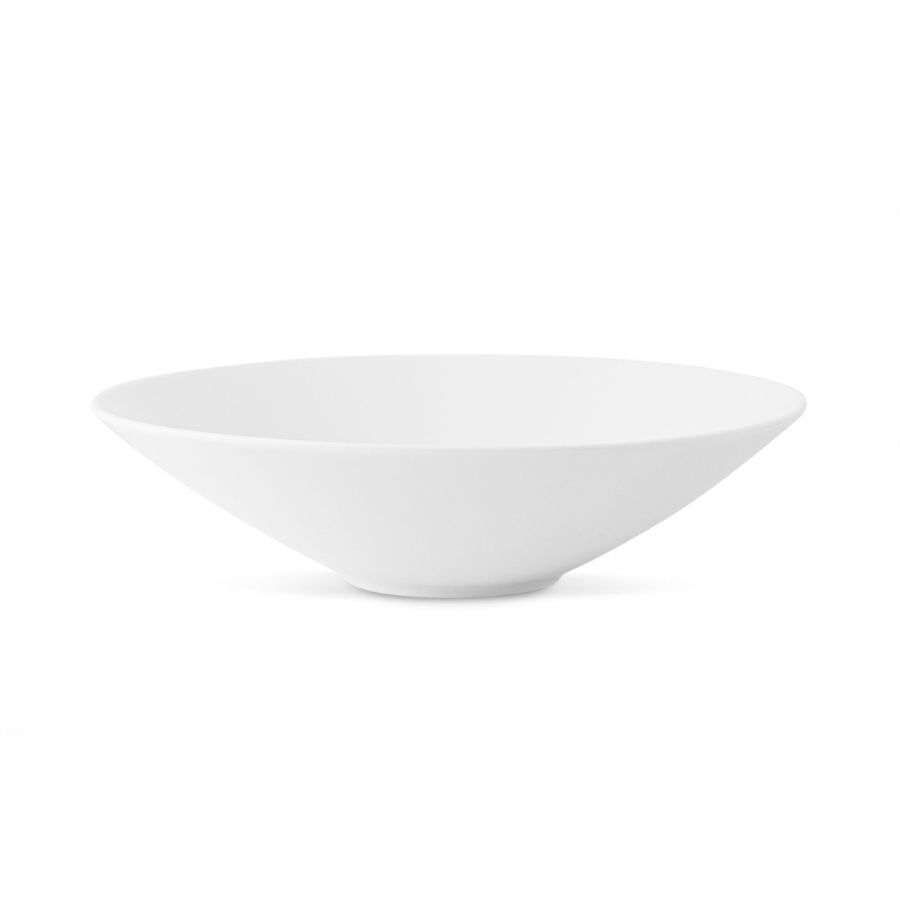 Bát (tô) đa năng 25cm dung tích 1.300ml đựng soup, đồ chiên xào sứ trắng | N4 1628L - 05504A