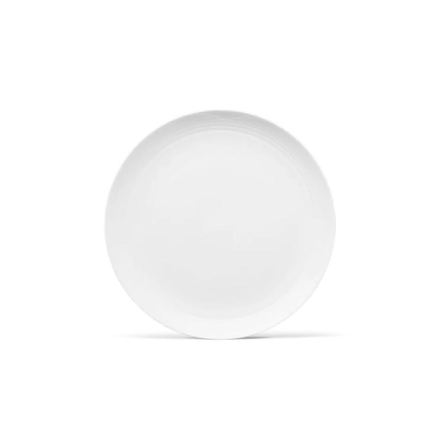 Đĩa tròn coupe cỡ nhỏ đường kính 16,3cm sứ trắng | Arctic White 4000L - 91513