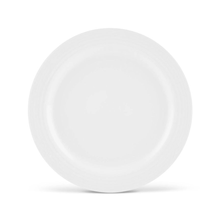 Đĩa tròn cỡ vừa đường kính 21,3cm sứ trắng | Arctic White 4000-1L - 91411