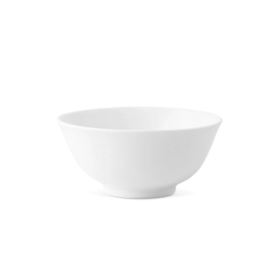 Bát cơm (chén cơm) 12,5cm dung tích 355ml sứ xương | Plain White 9990L - 50183A