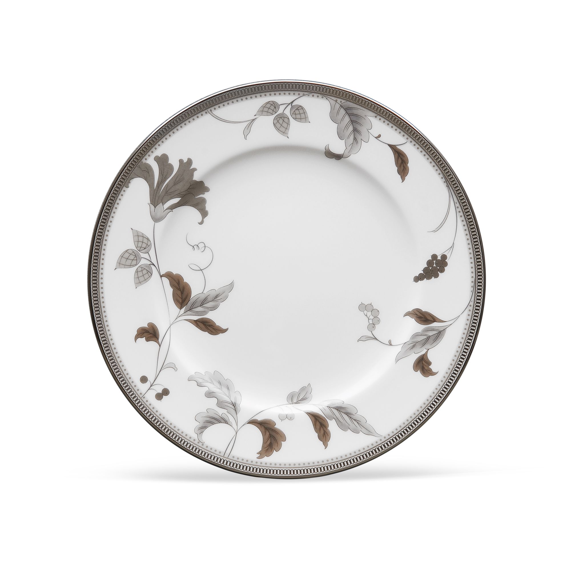 Đĩa tròn cỡ vừa đường kính 21,2cm sứ xương | Islay Platinum 4897L - 97211