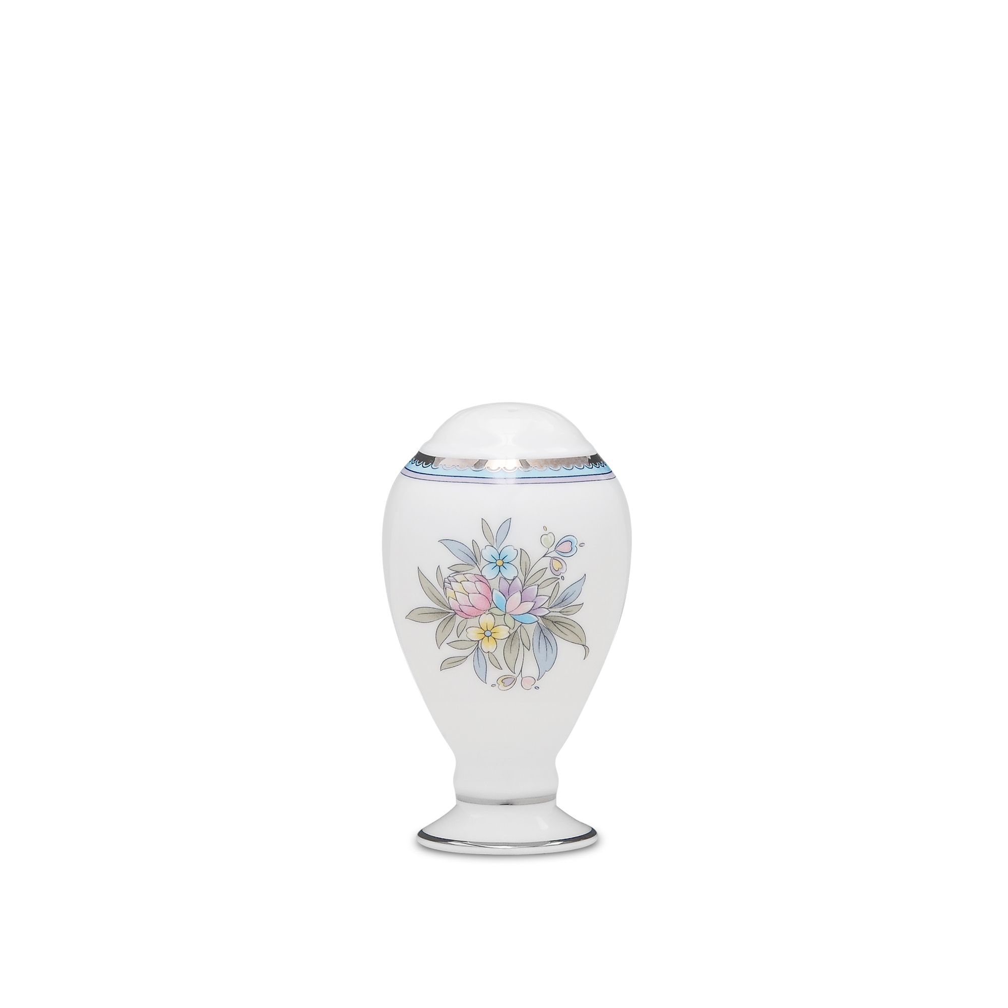 Lọ đựng muối (loại 4 lỗ) cao 9,7cm sứ xương | Jardin Fleuri 4910L - 50771A