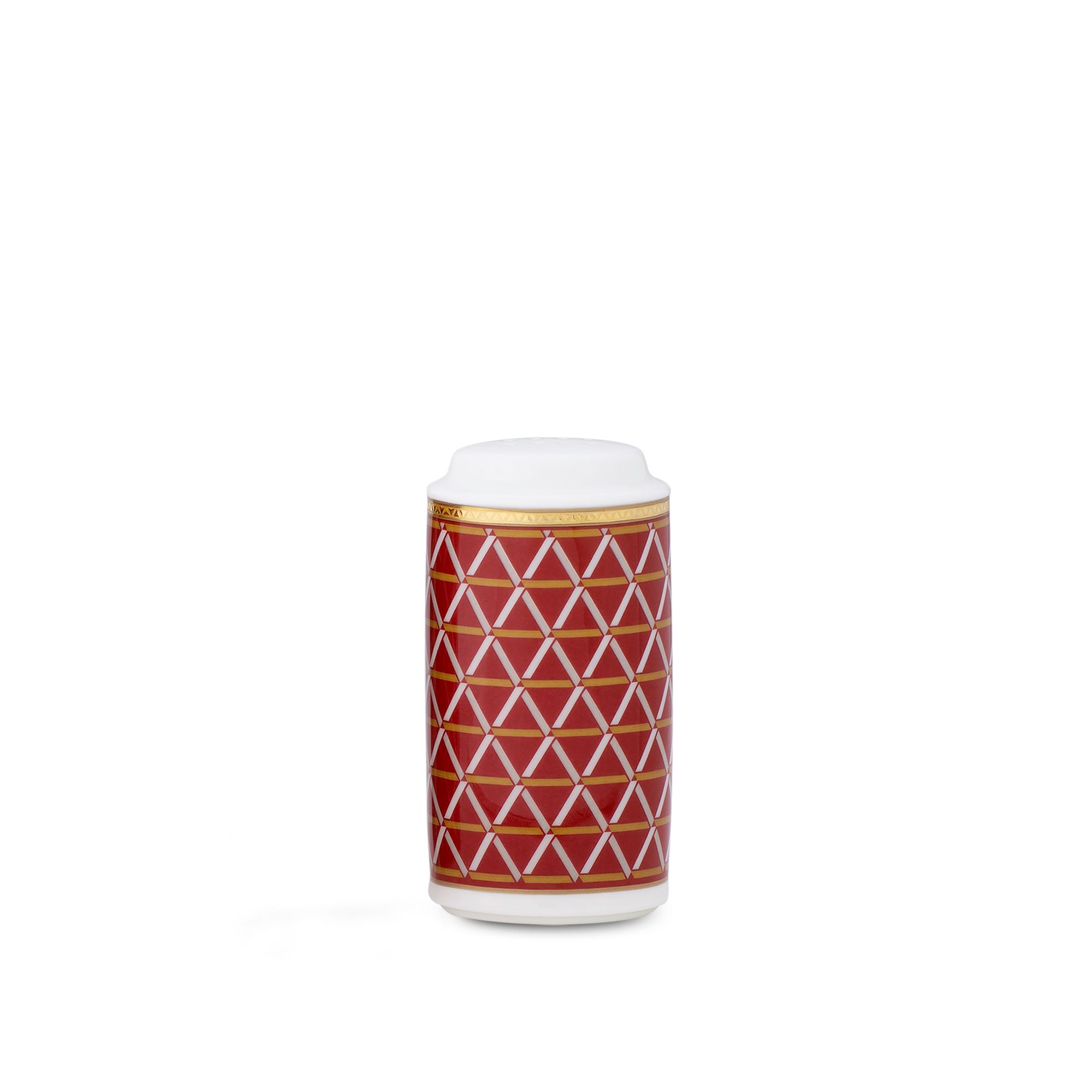 Lọ đựng tiêu (loại 4 lỗ) cao 10,4cm sứ xương | Crochet 4966L - 93670