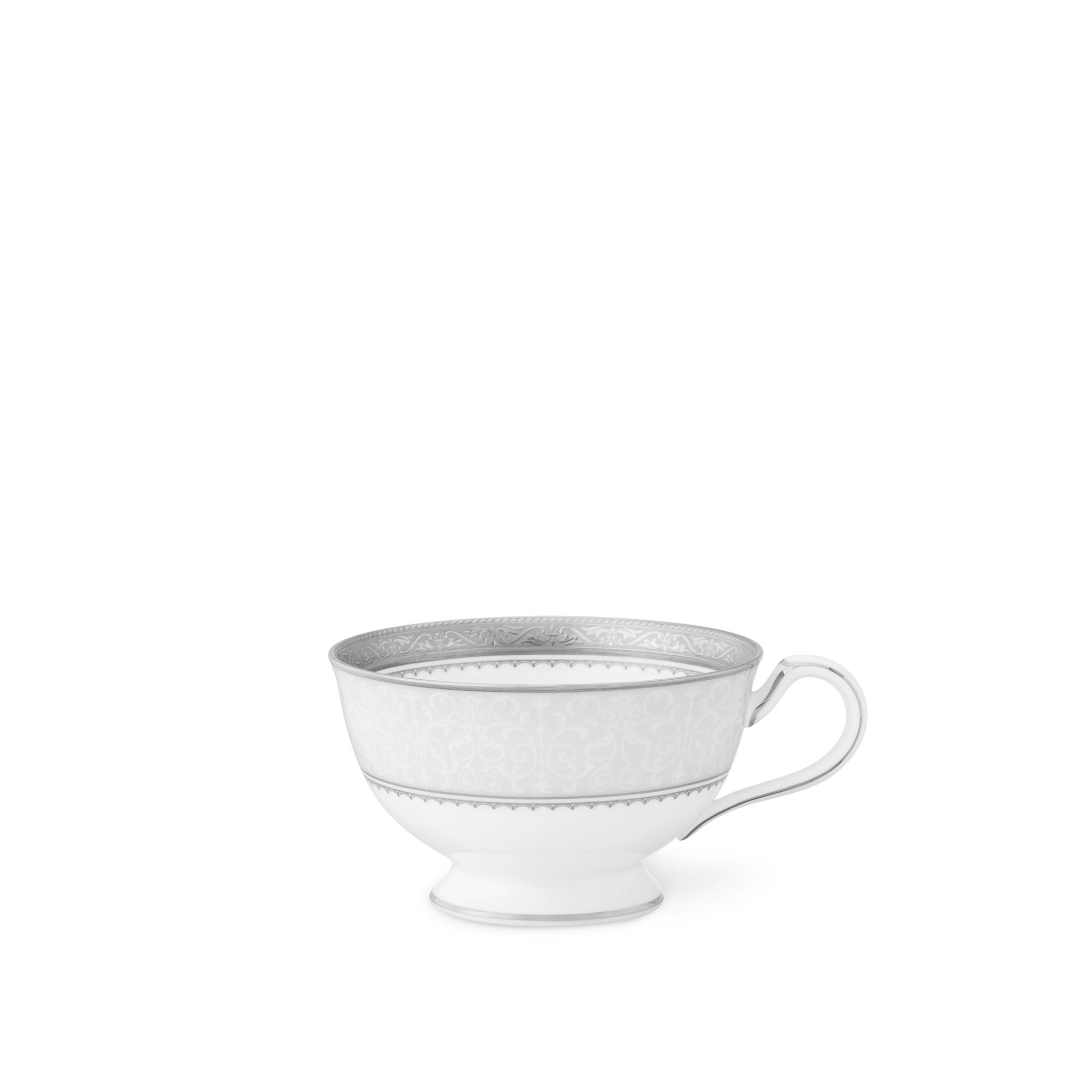 Chén trà (tách trà) dung tích 190ml sứ xương | Odessa Platinum 4875L - 97221C