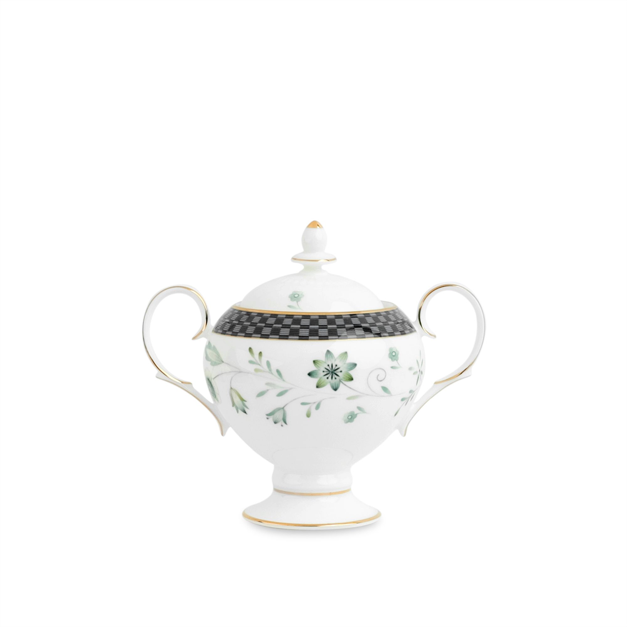 Bình (hũ) đường có nắp đậy dung tích 325ml sứ xương | Forever Fields 4950L - 50727A
