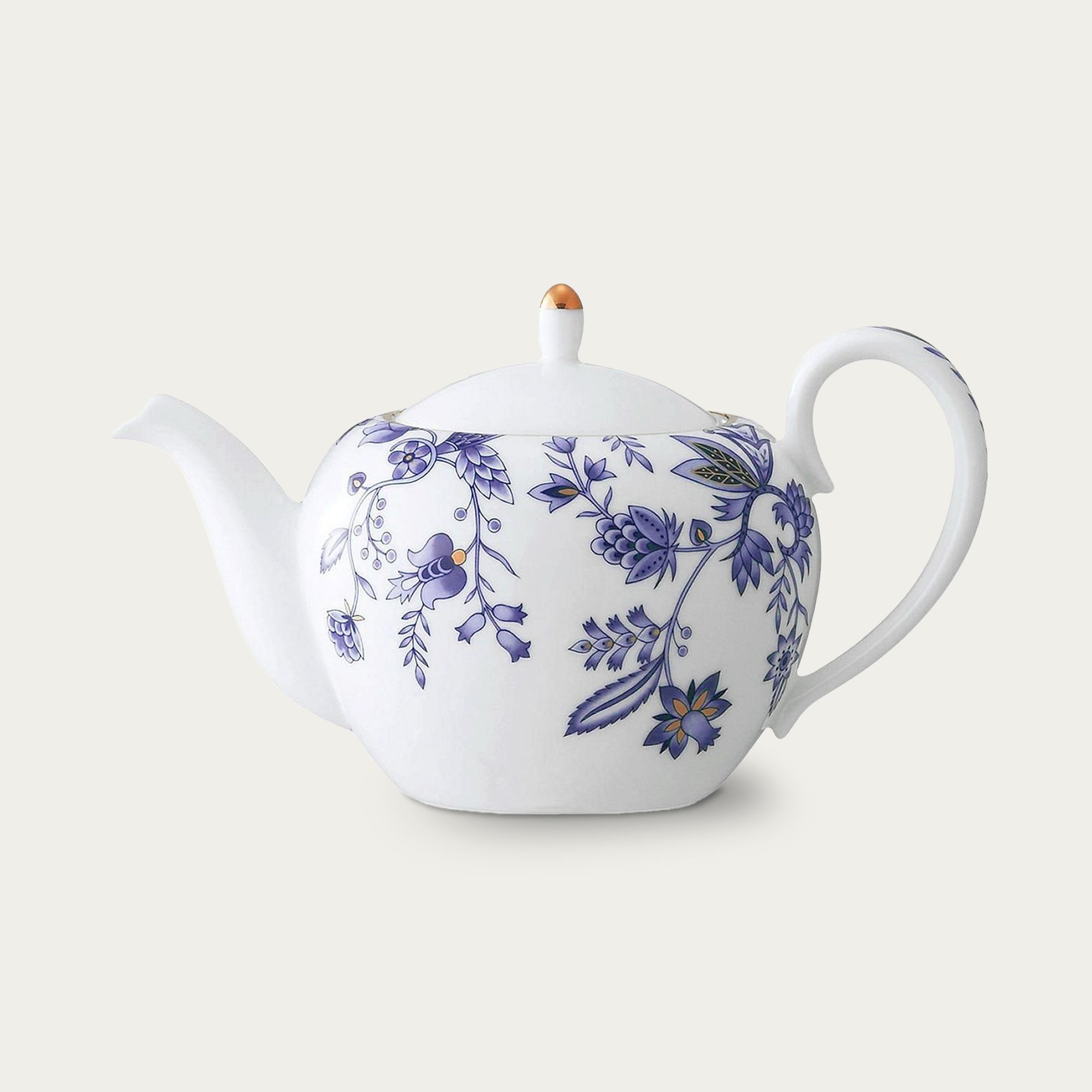 Ấm trà (bình trà) nhỏ dung tích 520ml sứ xương | Blue Sorrentino 4562L - T50523A