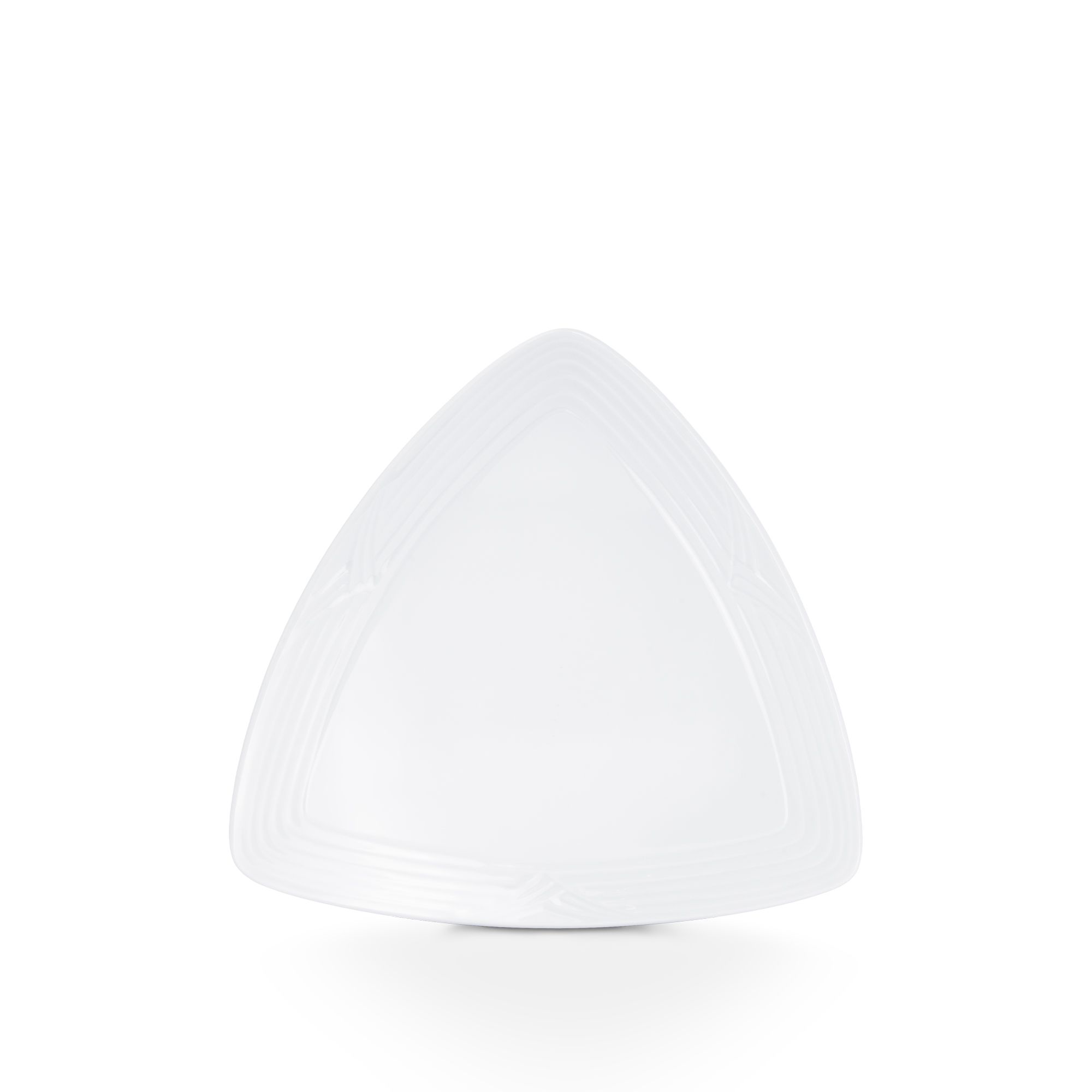 Đĩa hình tam giác 23cm sứ trắng | Arctic White 4000L - 91518