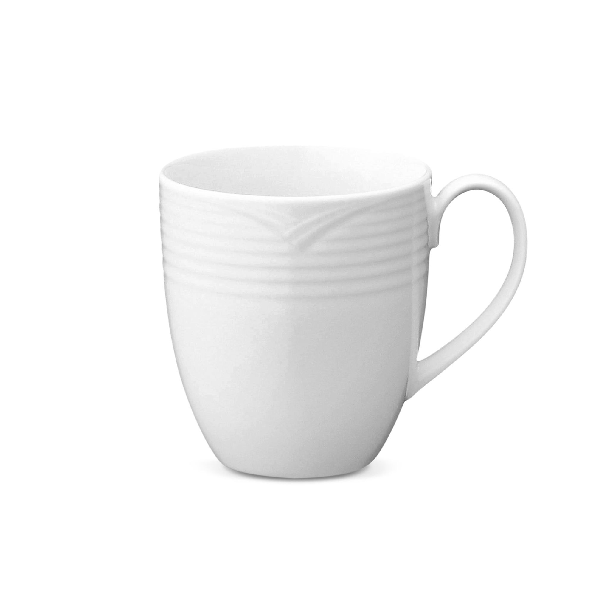 Cốc (ly) uống nước, cà phê dung tích 470ml sứ trắng | Arctic White 4000L - 91557C