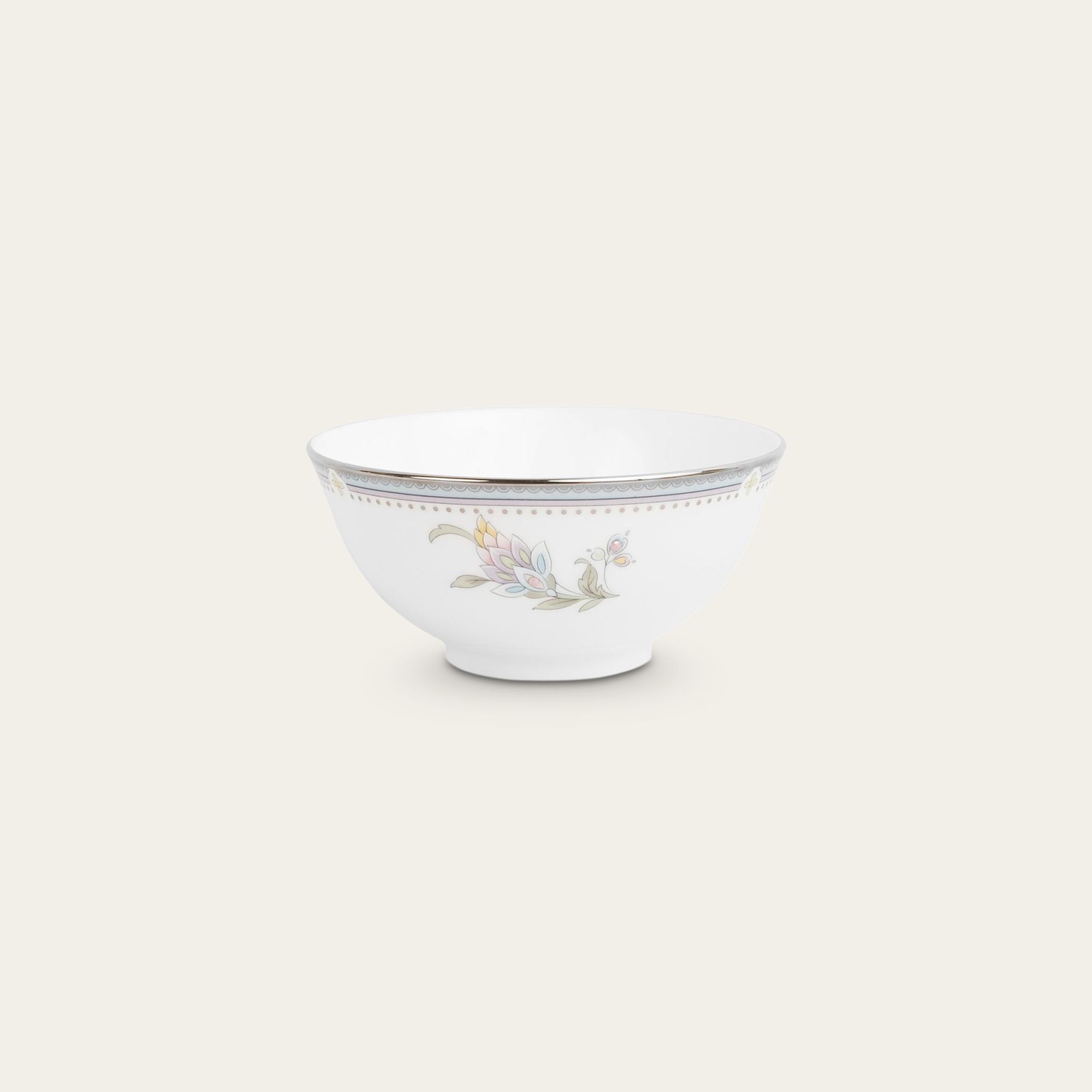 Bát (chén) 10,5cm dung tích 210ml đựng nước chấm, soup | Jardin Fleuri 4910L - 50184A