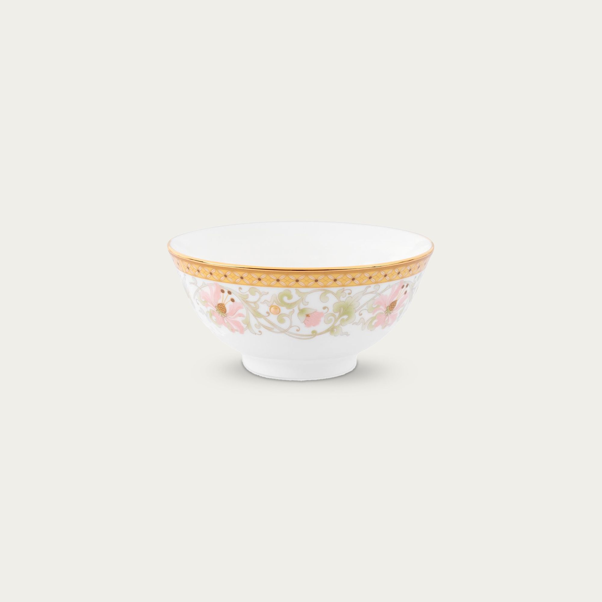 Bát (chén) 10,5cm dung tích 210ml đựng nước chấm, soup | Blooming Splendor 4892L - 50184A