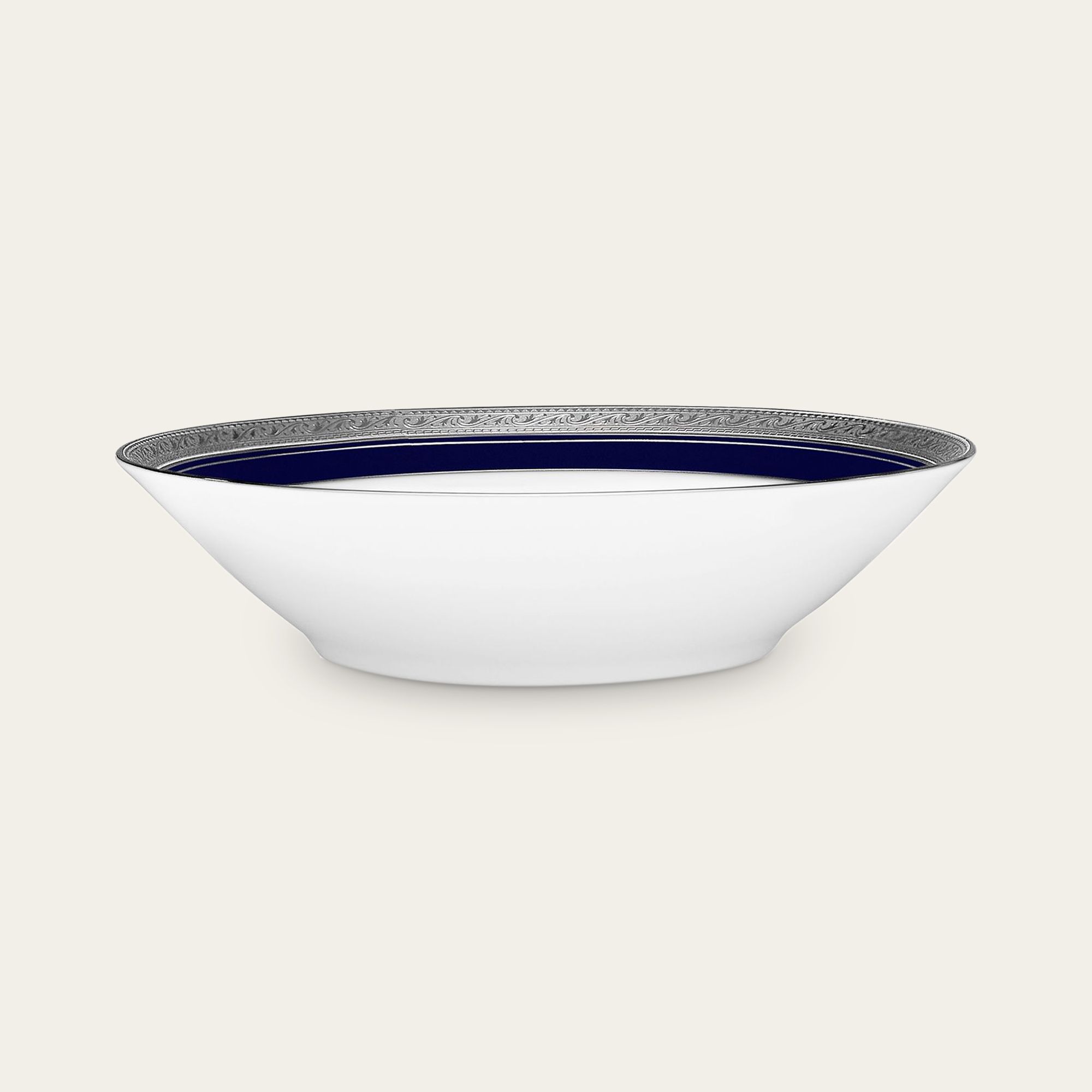 Bát (tô) đa năng 19cm dung tích 600ml đựng soup, đồ chiên xào sứ trắng | Crestwood Cobalt Platinum 4170L - 91997