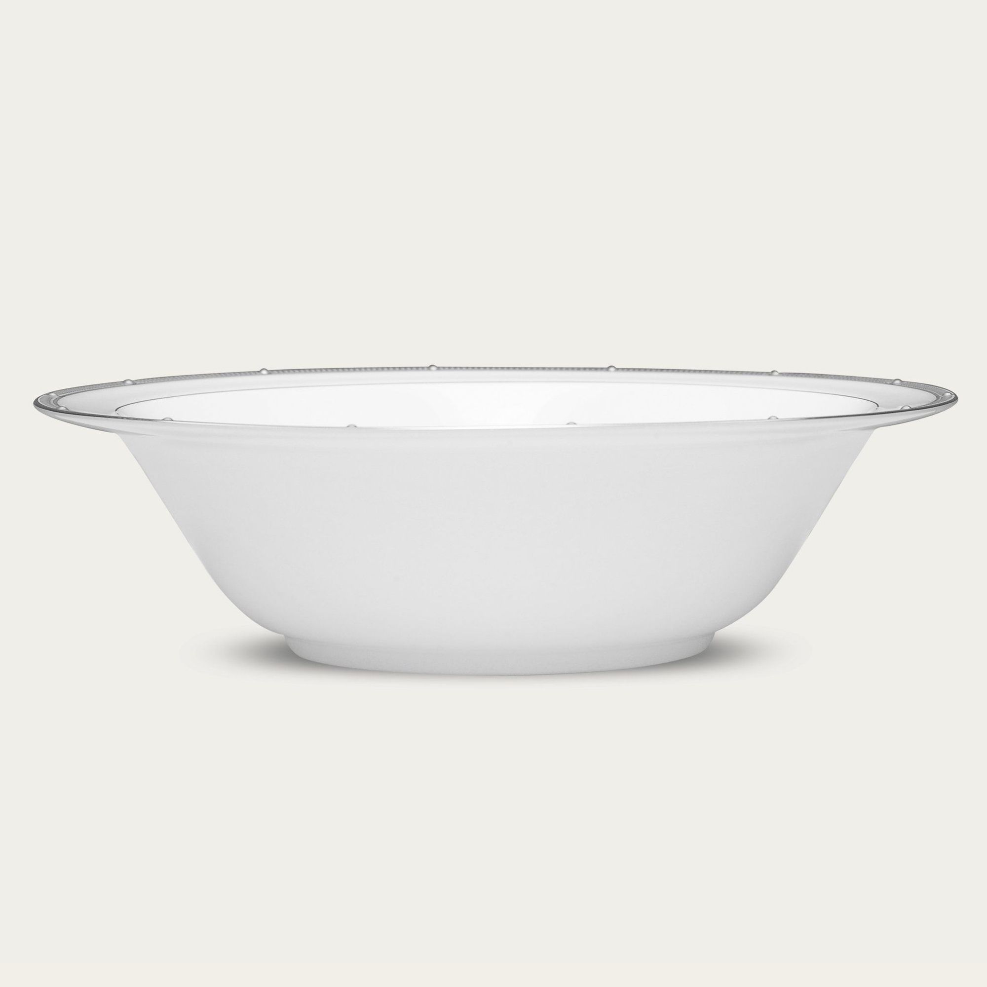 Bát canh (tô canh) tròn 24,4cm dung tích 1.120ml sứ xương | Rochelle Platinum 4795L - 97208