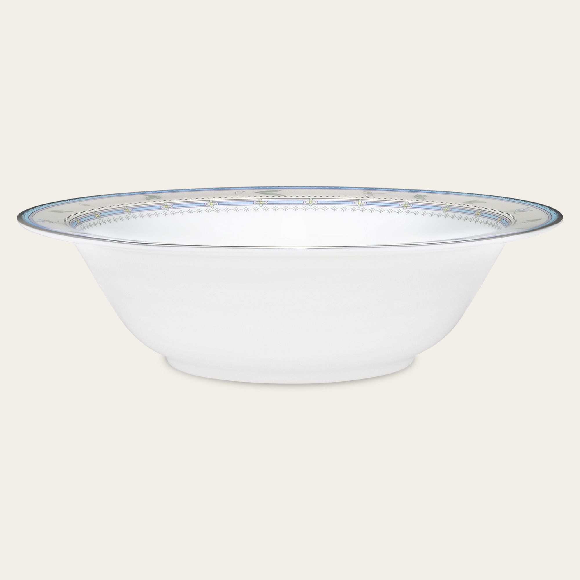 Bát canh (tô canh) tròn 24,4cm dung tích 1.120ml sứ xương | Jardin Fleuri 4910L - 97208
