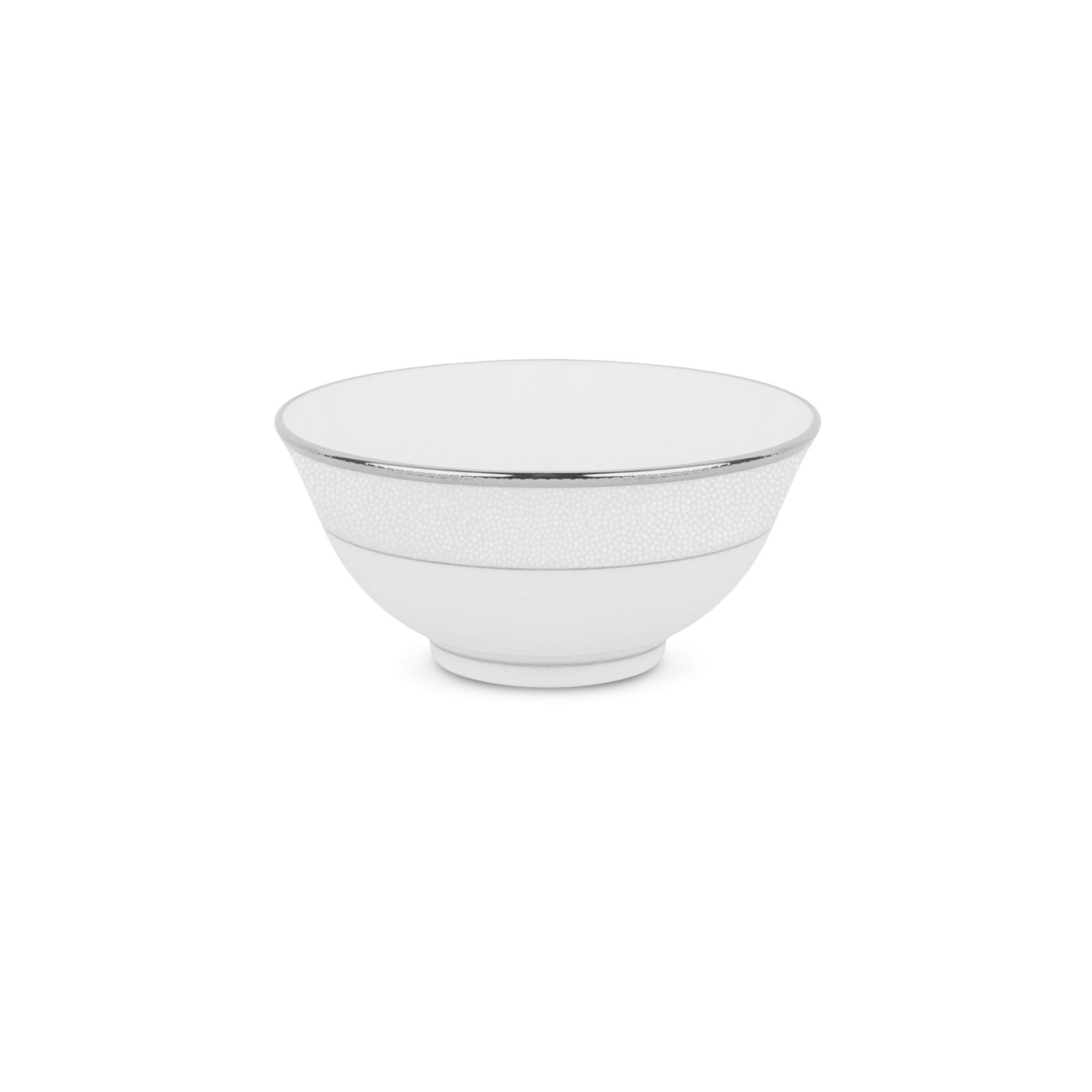 Bát cơm (chén cơm) 11,5cm dung tích 280ml sứ xương Nhật Bản | Champagne Pearls 4811J - 50182