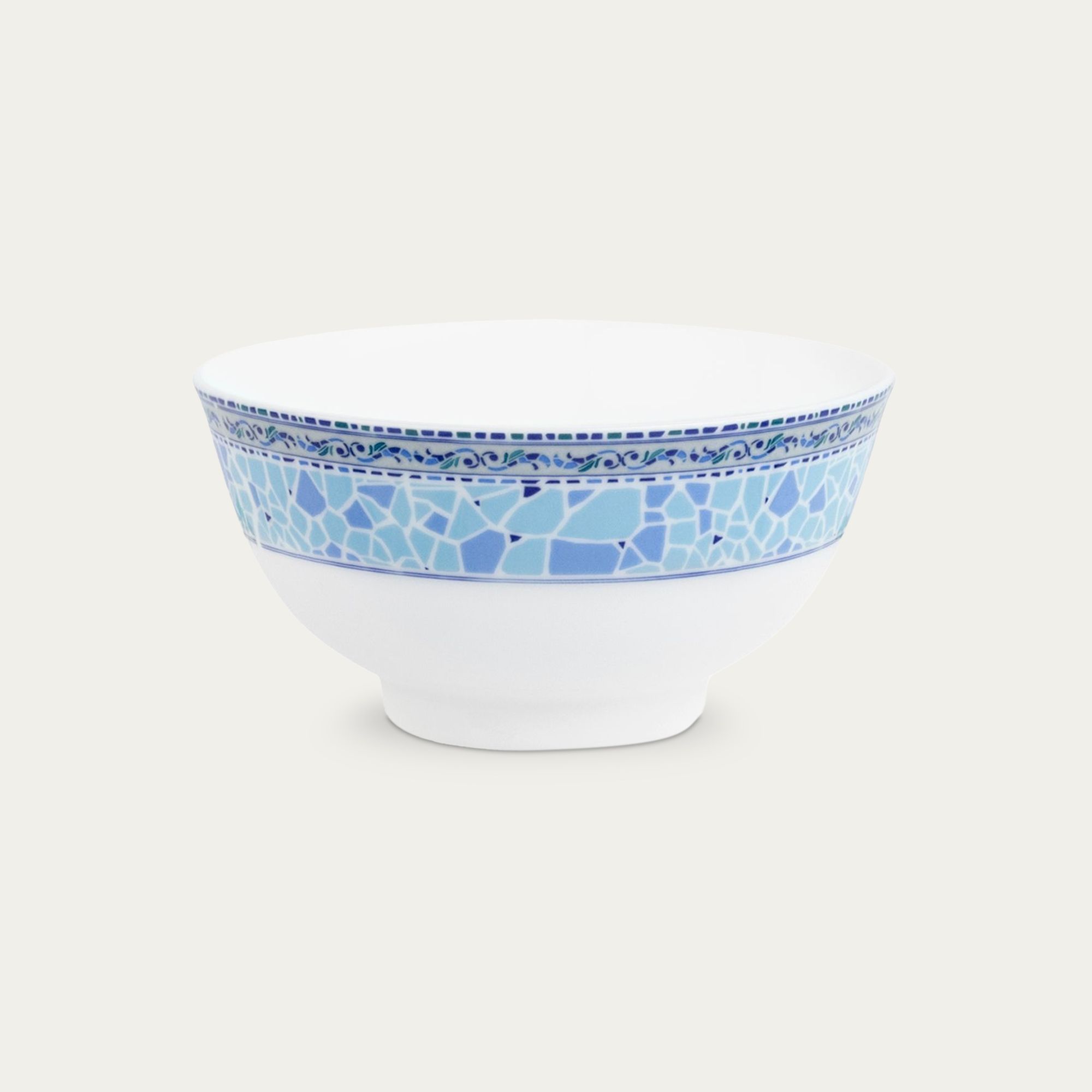 Bát mỳ (tô mỳ) đường kính 16,2cm dung tích 850ml sứ trắng | Aegean Dreams 1740L - 91895