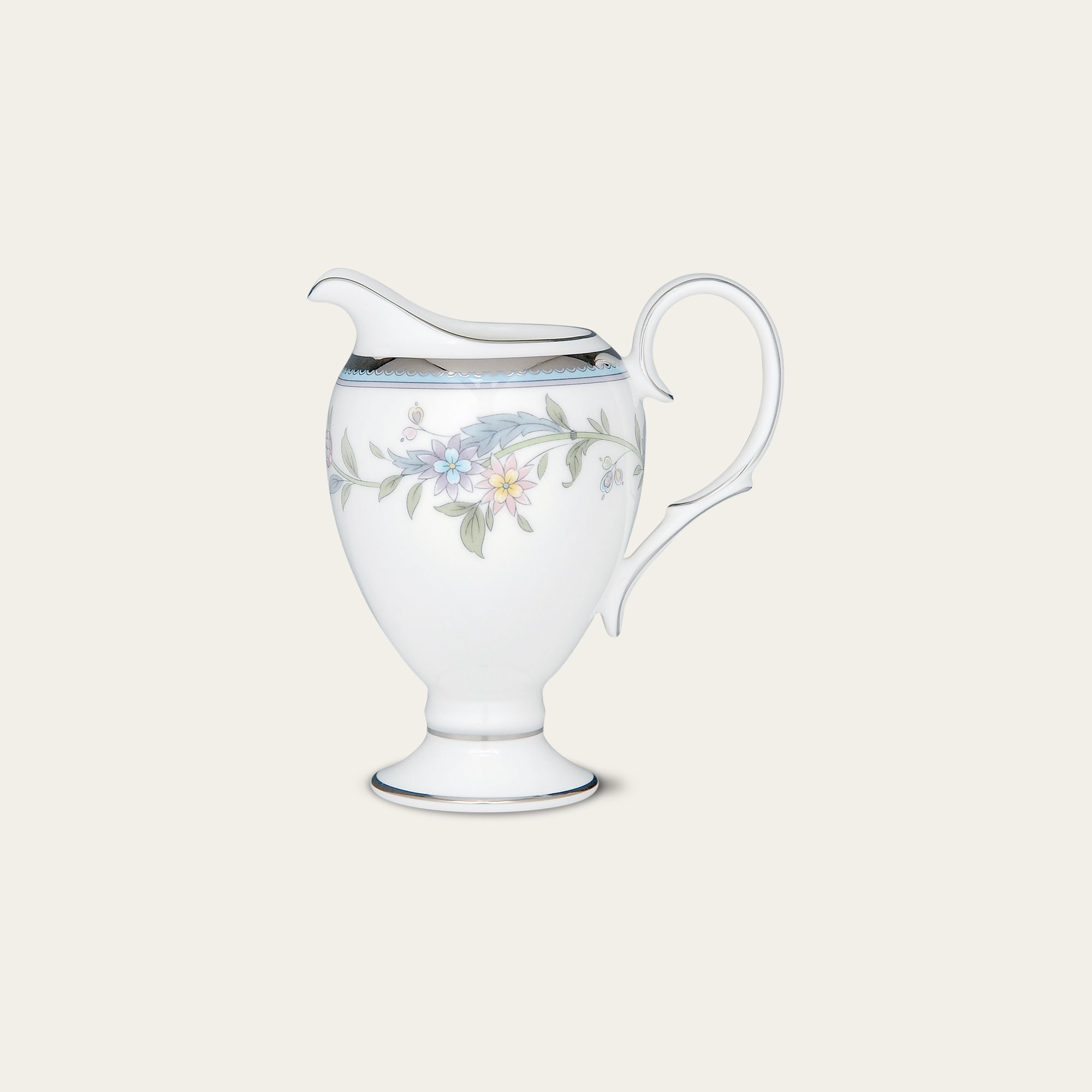 Bình (hũ) đựng sữa dung tích 240ml sứ xương | Jardin Fleuri 4910L - 50728A
