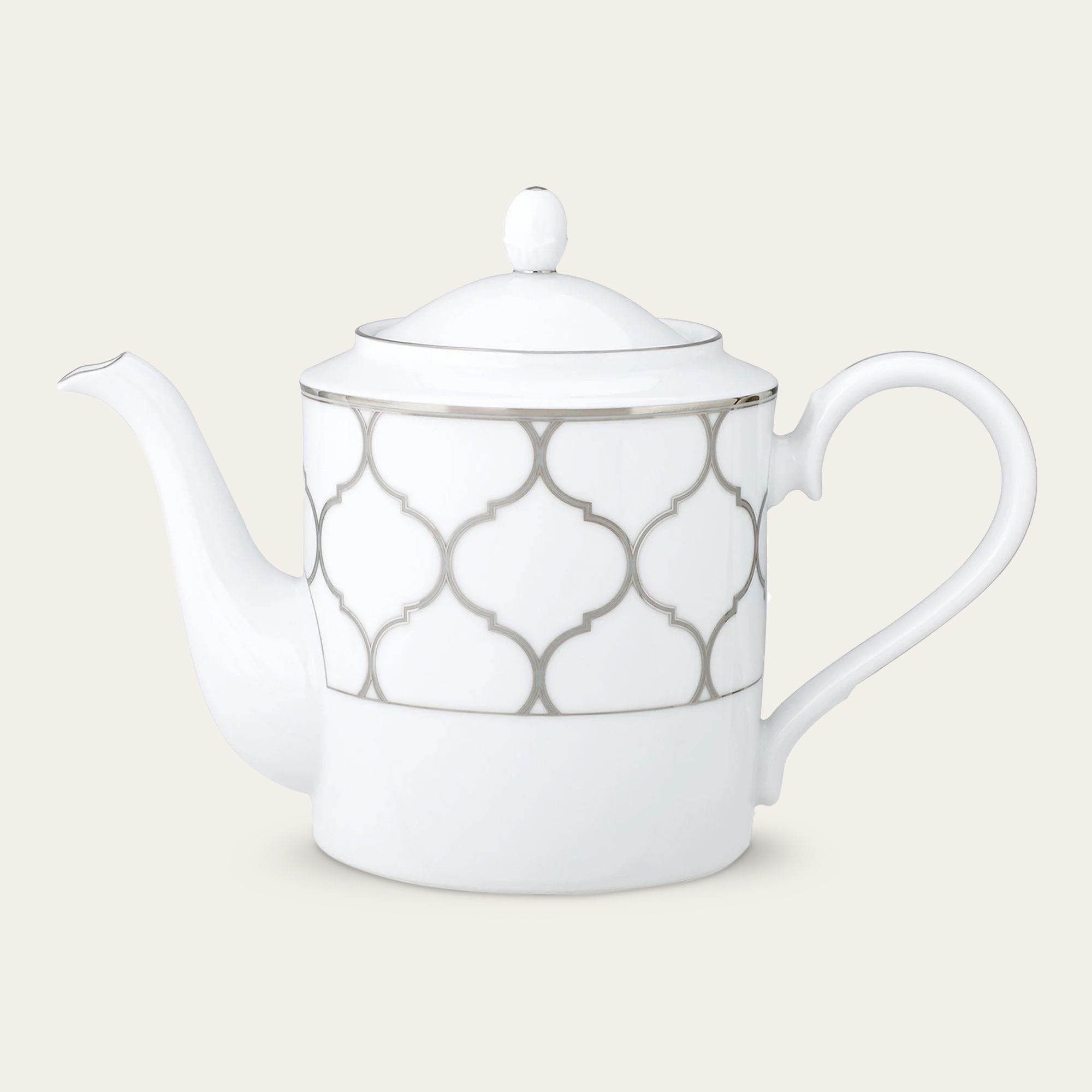 Ấm trà (bình trà) dung tích 1.500ml sứ trắng | Eternal Palace 1717L - 91023