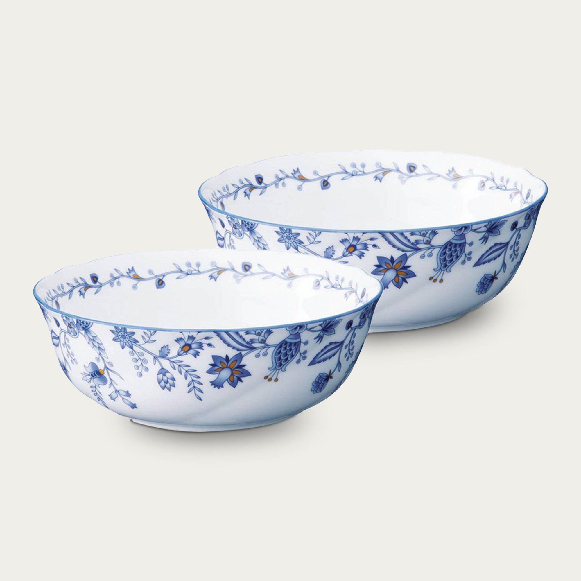 Bộ 02 bát (chén) đa năng 14,5cm, dung tích 525ml sứ xương | Blue Sorrentino 4965L - P97336