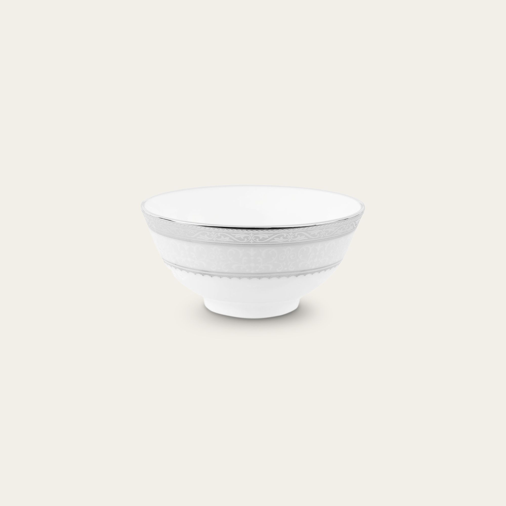 Bát (chén) 10,5cm dung tích 210ml đựng nước chấm, soup | Odessa Platinum 4875L - 50184A