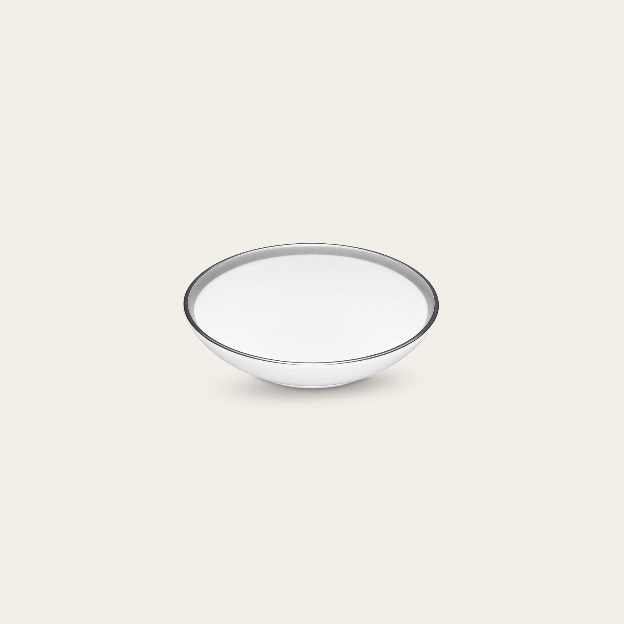 Đĩa tròn 9,8cm đựng nước chấm, gia vị sứ trắng | Eternal Palace 1717L - 91419