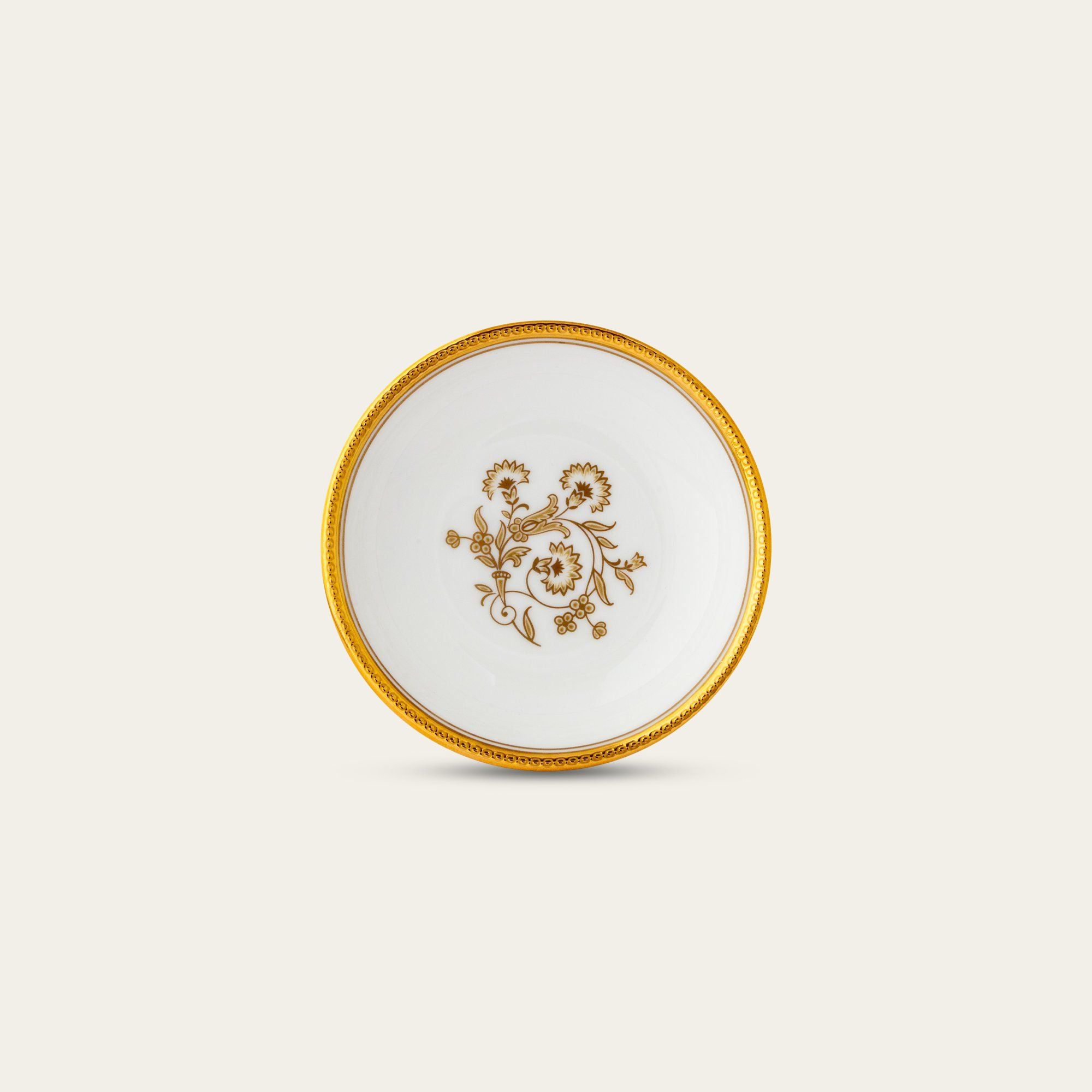 Đĩa tròn 9,7cm đựng nước chấm, gia vị sứ xương | Summit Gold 4912L - 59714A